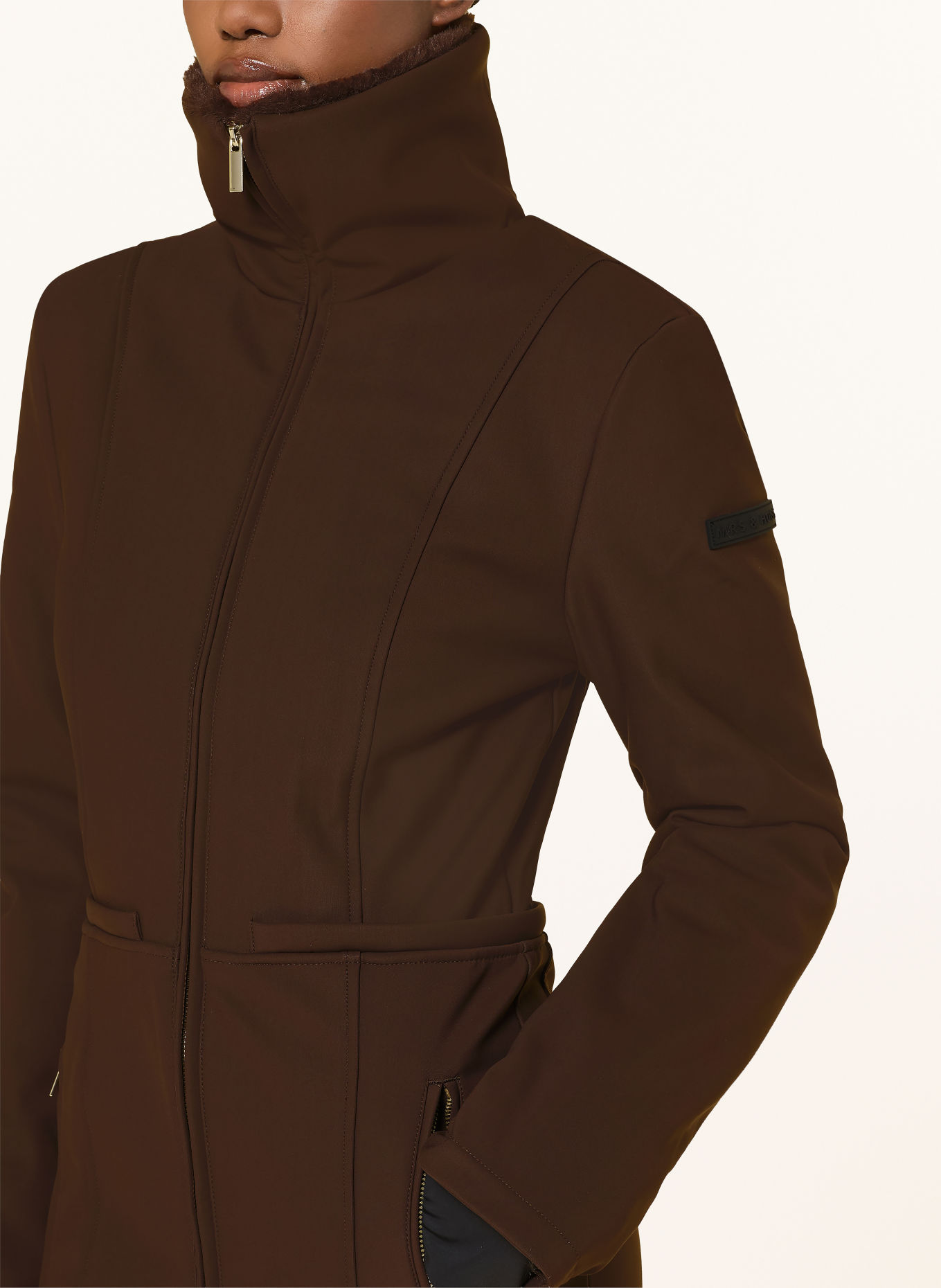 MRS & HUGS 2-in-1-Overall: MARRON FONCÉ