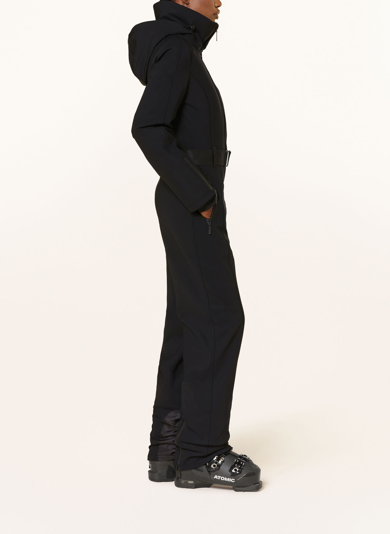 MRS & HUGS Skioverall: ZWART
