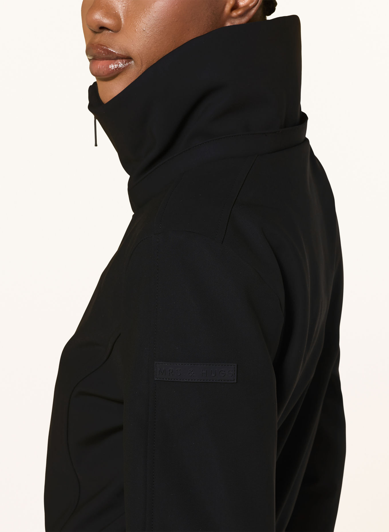 MRS & HUGS Skioverall: ZWART