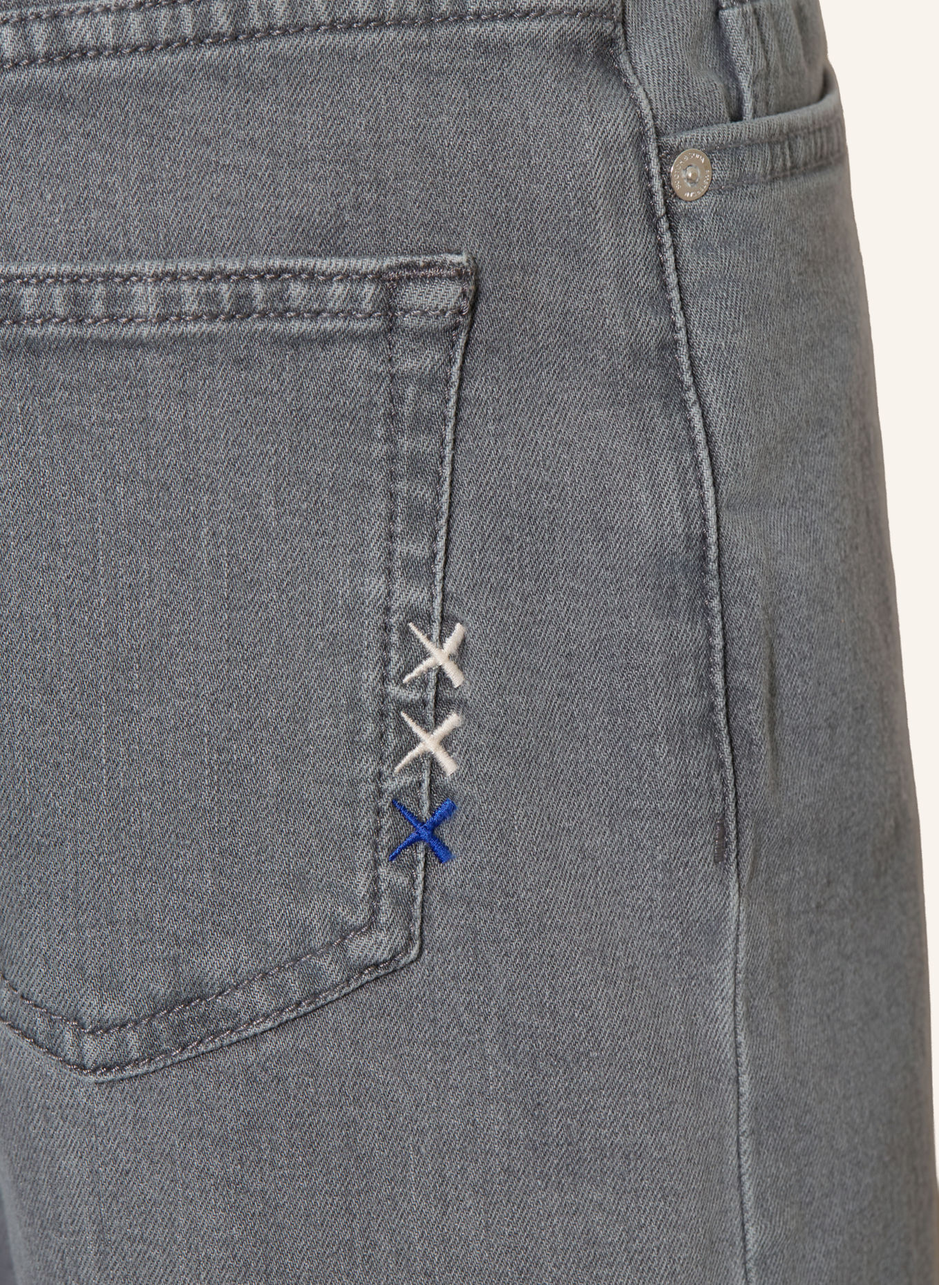 SCOTCH & SODA Blugi THE PITCH cu croială largă: 030 MEDIUM GREY