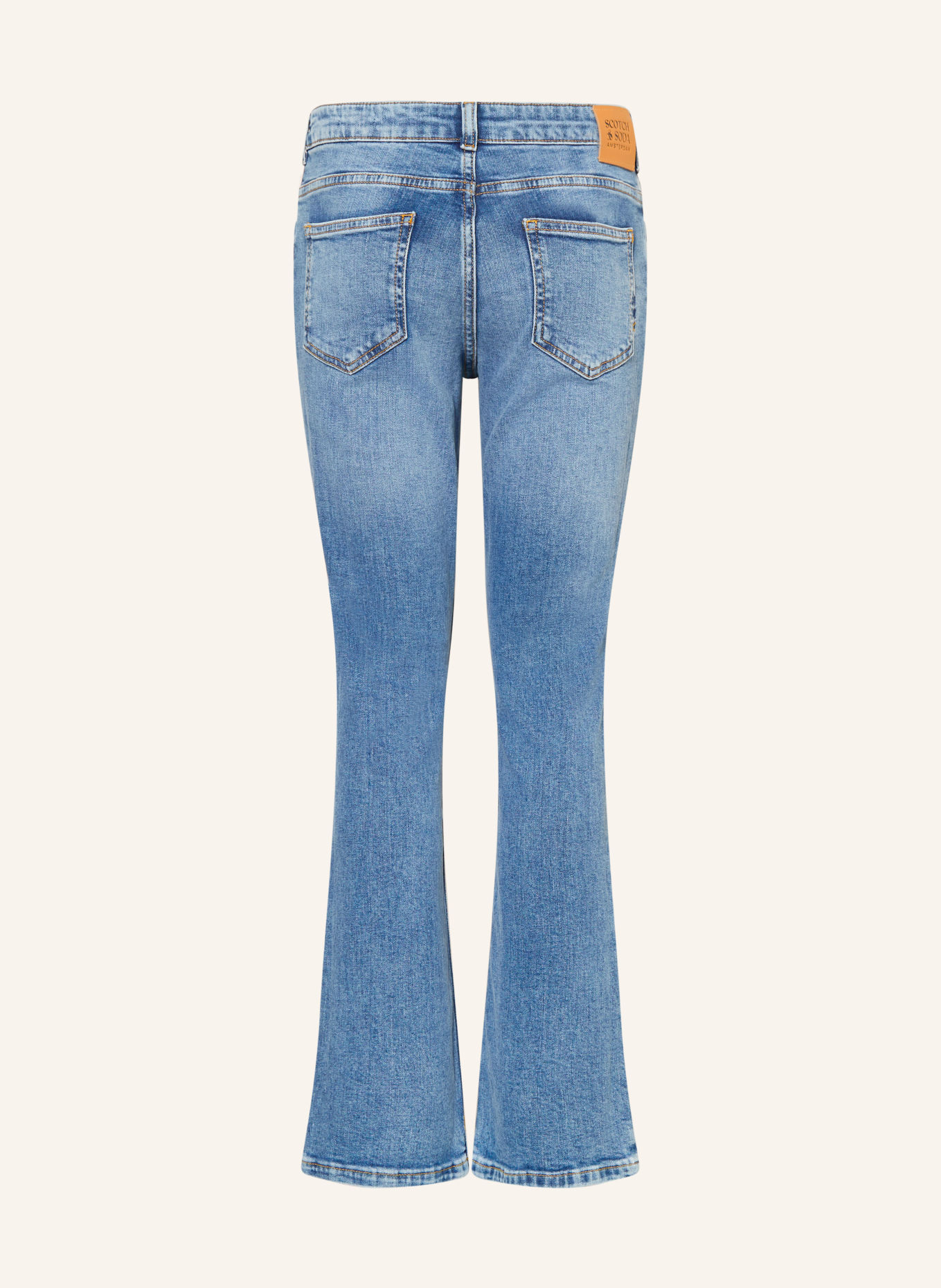 SCOTCH & SODA Blugi THE CHARM cu croi evazat: 410 NAVY