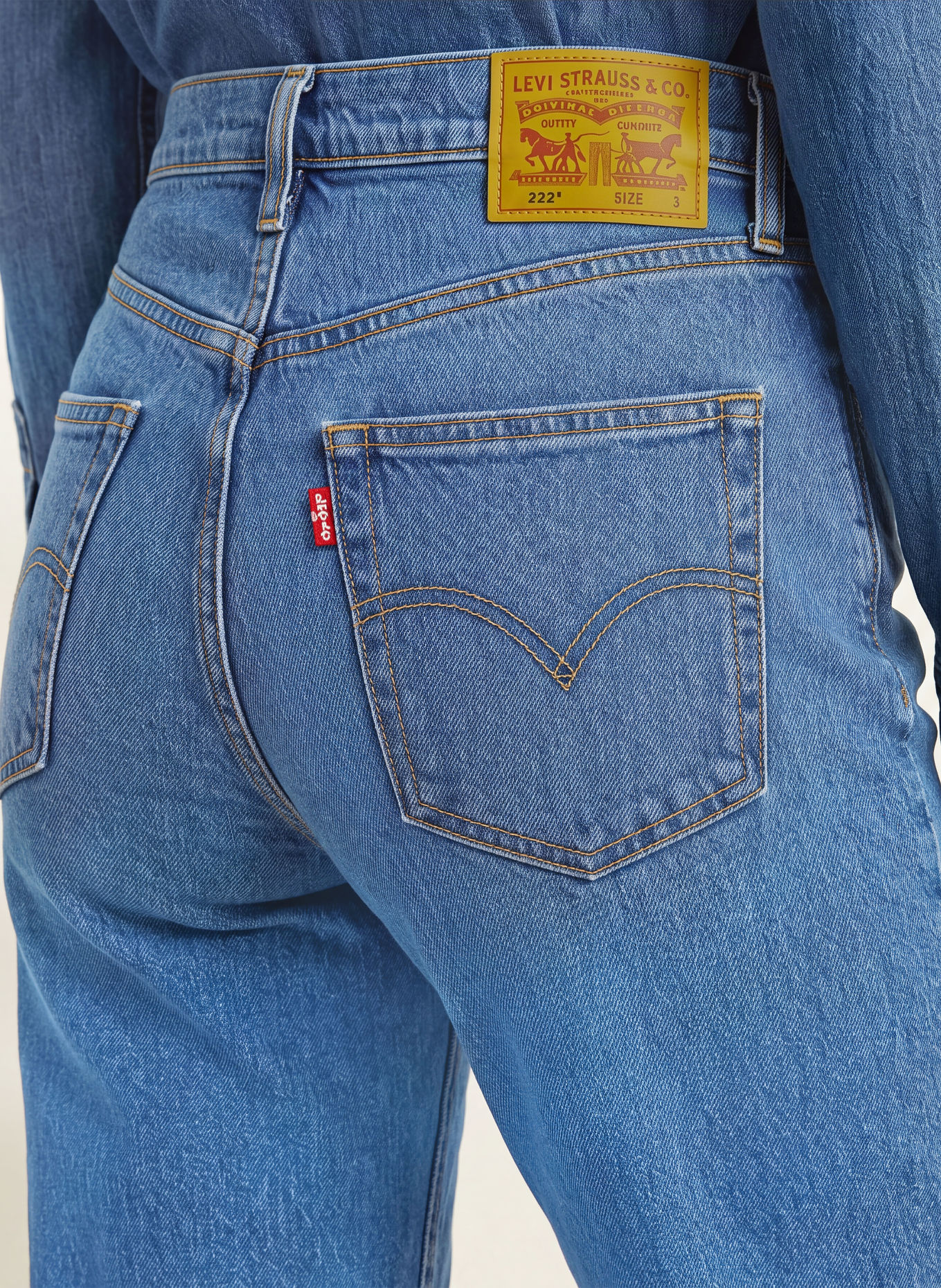 Levi's® Jeansy wide leg RIBCAGE: 94 Dark Indigo - Worn In