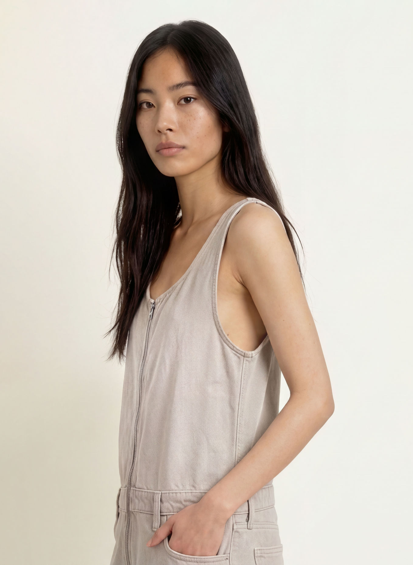Levi's® Denim dress: GRAY