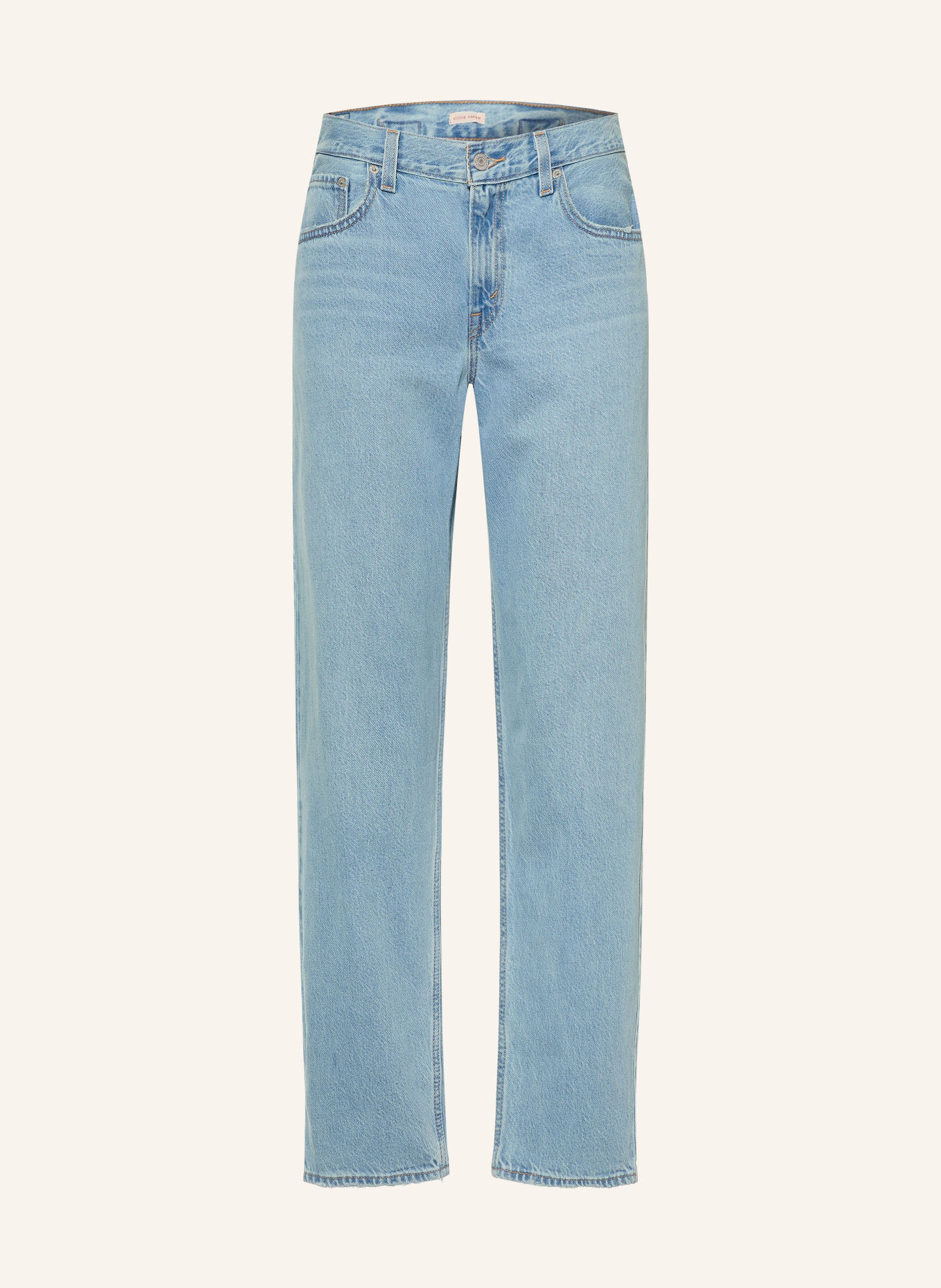 Levi's® Mom džíny LOOSE TAPER: 07 Med Indigo - Worn In