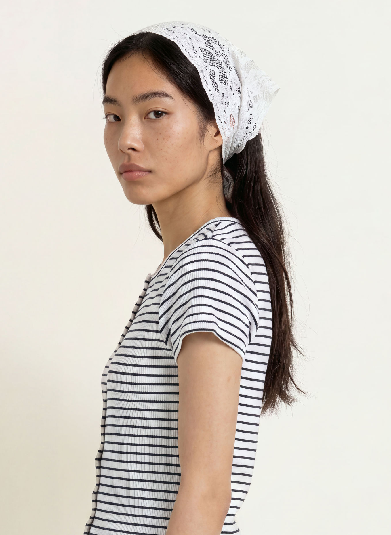 Levi's® T-shirt RORY: BLANC / NOIR