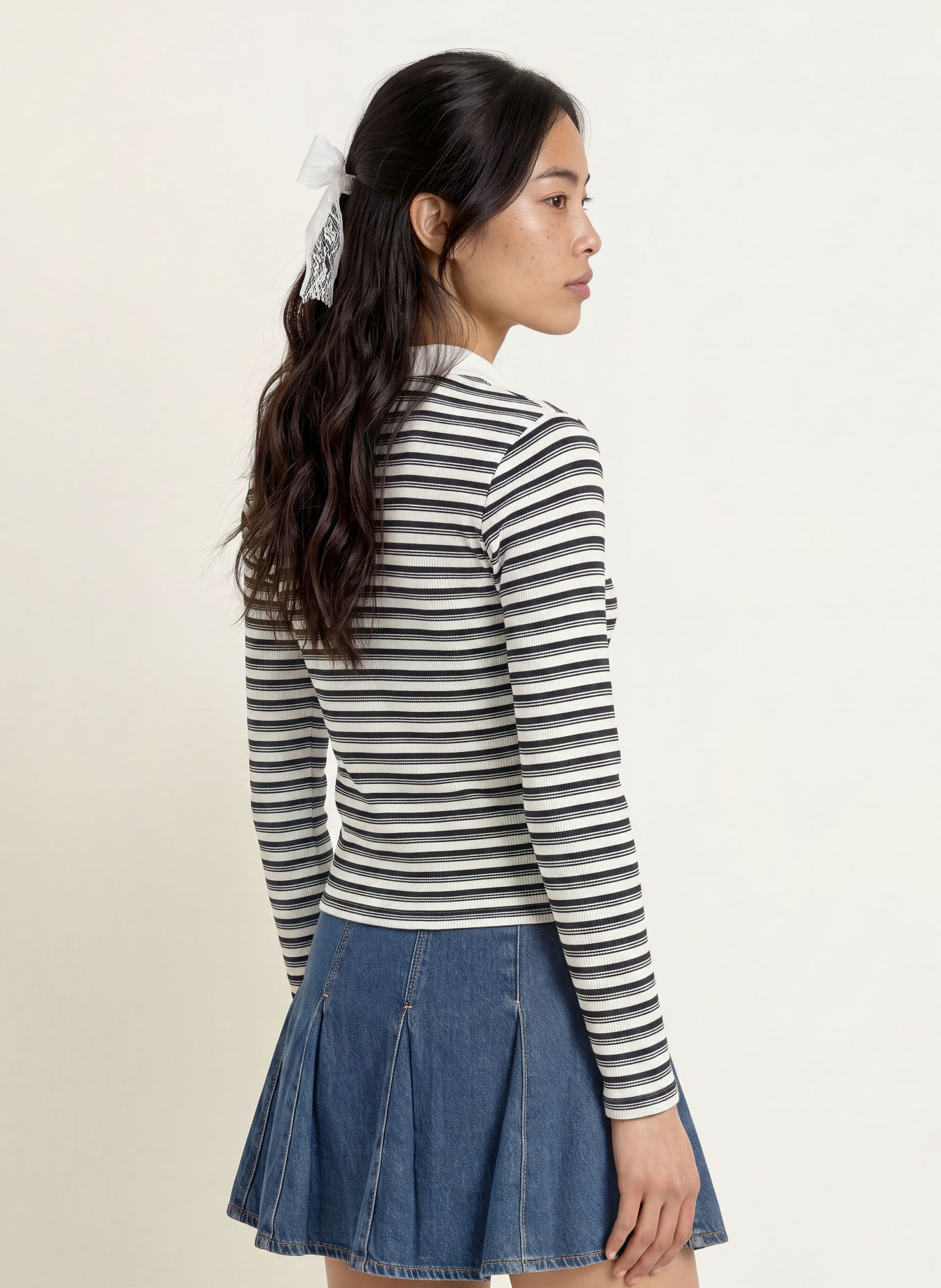 Levi's® Jersey-poloshirt RORY: ZWART / WIT