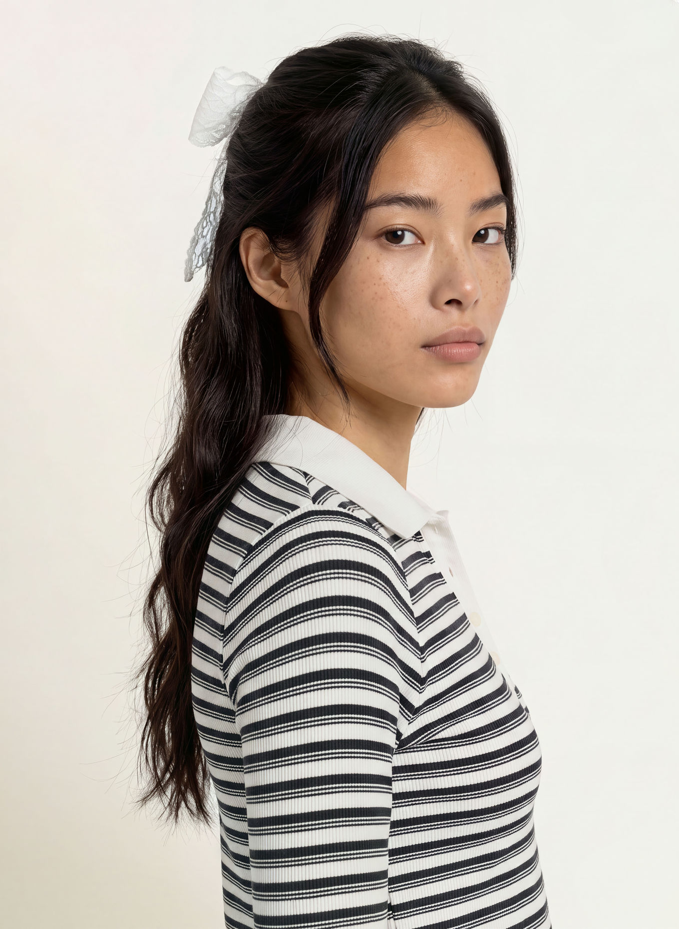 Levi's® Jersey-poloshirt RORY: ZWART / WIT