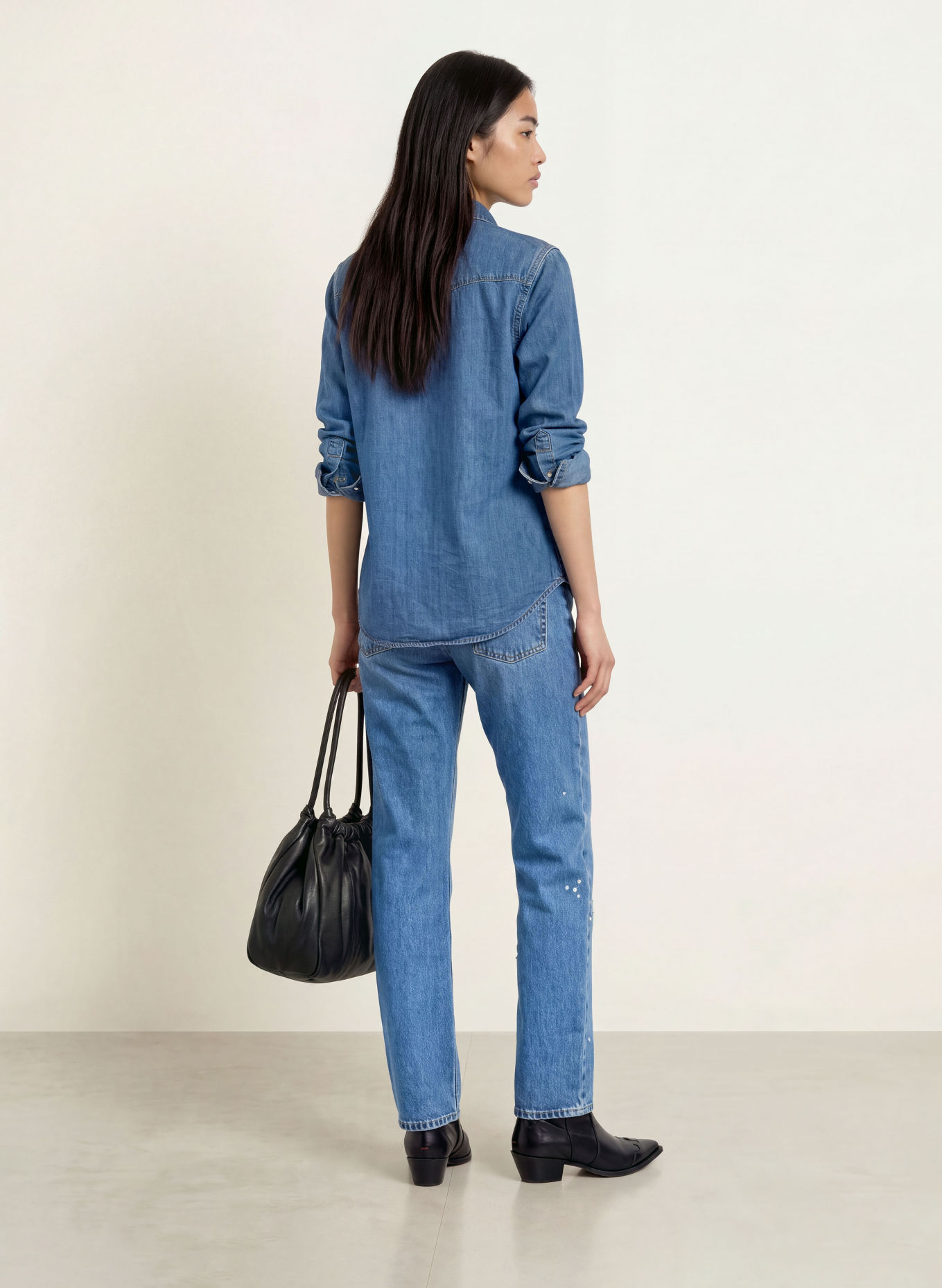 Levi's® Straight Jeans 501® ’90S mit Schmucksteinen: 46 Med Indigo - Worn In