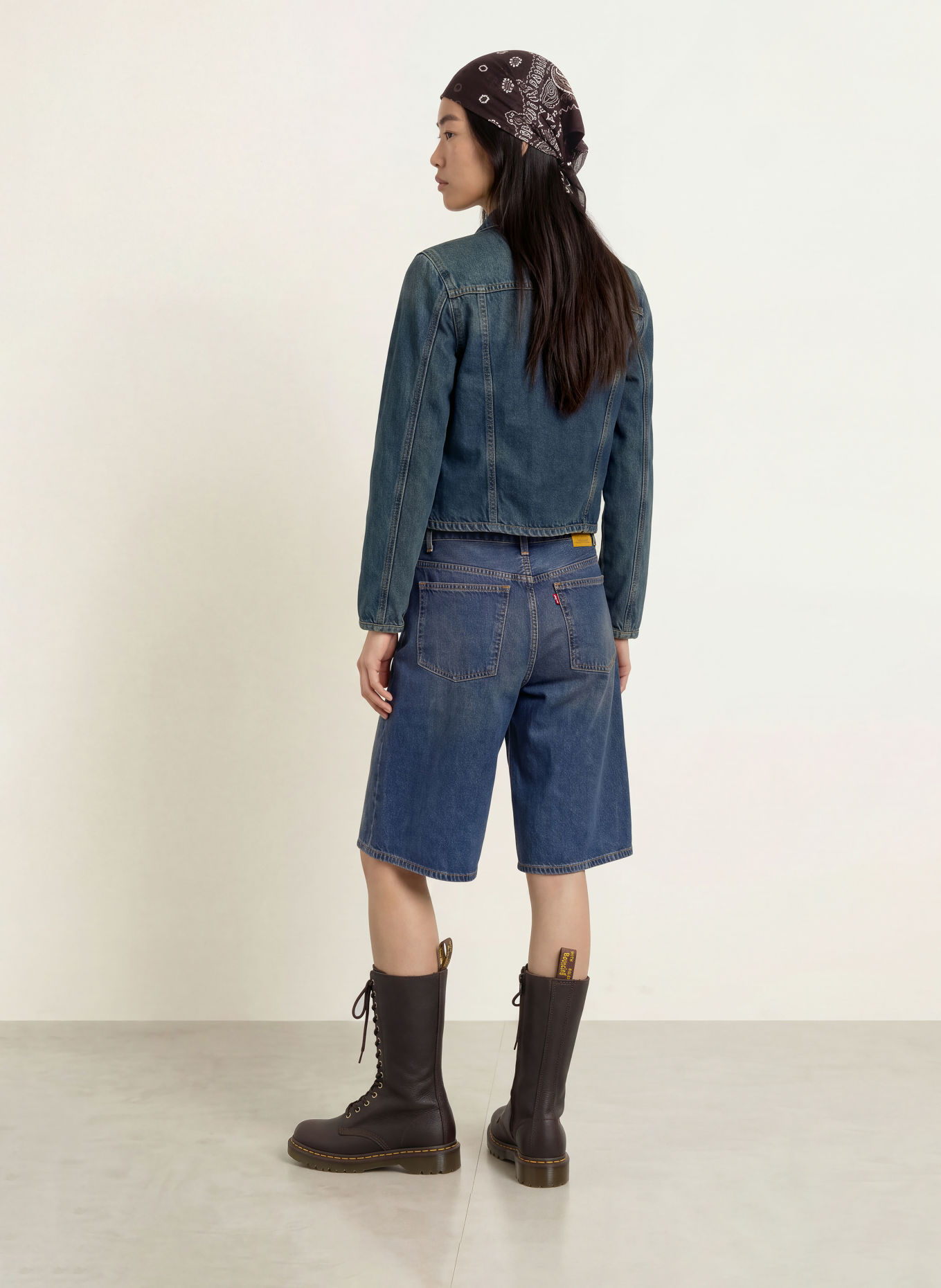 Levi's® Jeansjacke HAPPY: 01 Dark Indigo - Worn In