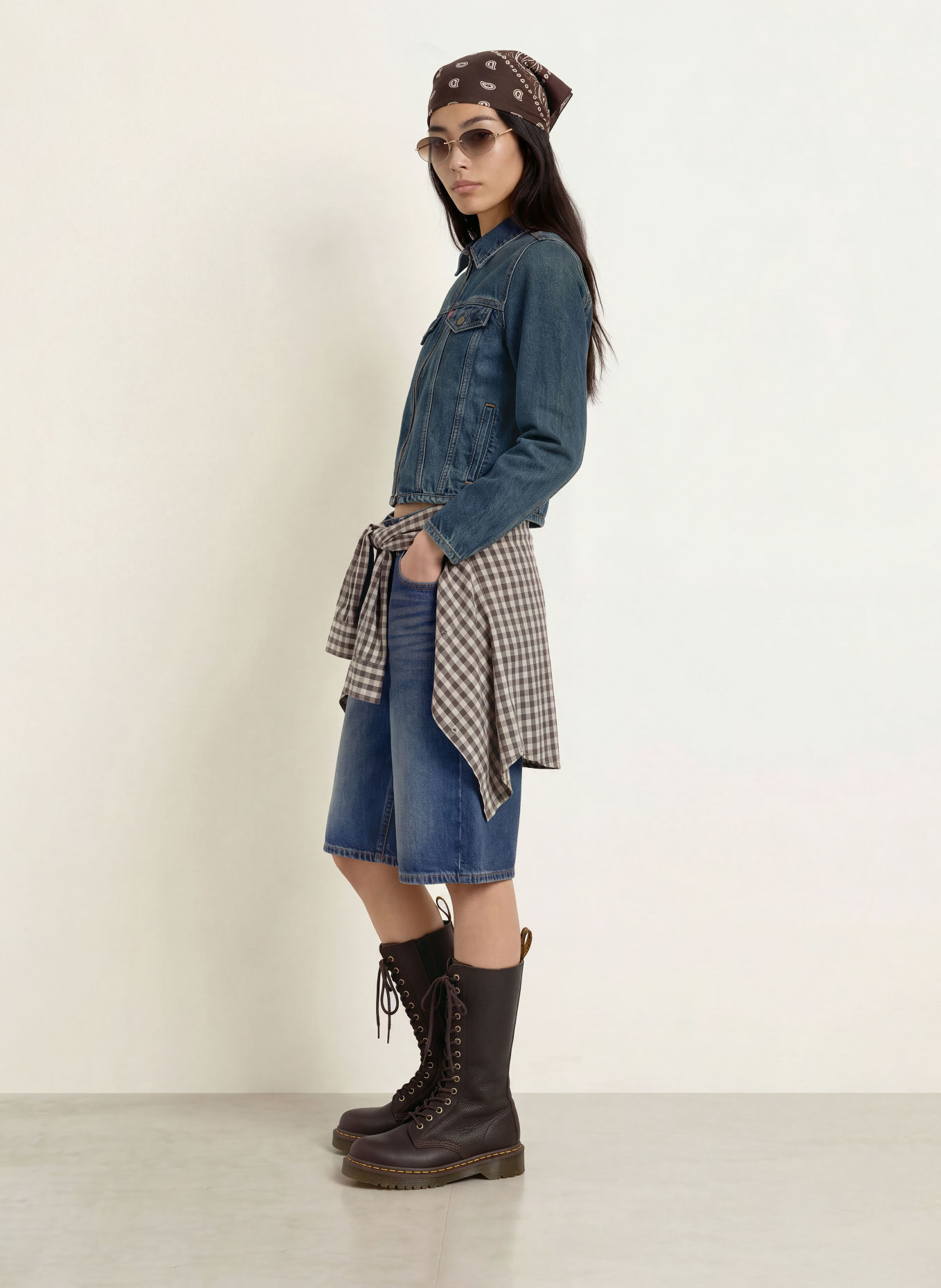 Levi's® Jeansjacke HAPPY: 01 Dark Indigo - Worn In