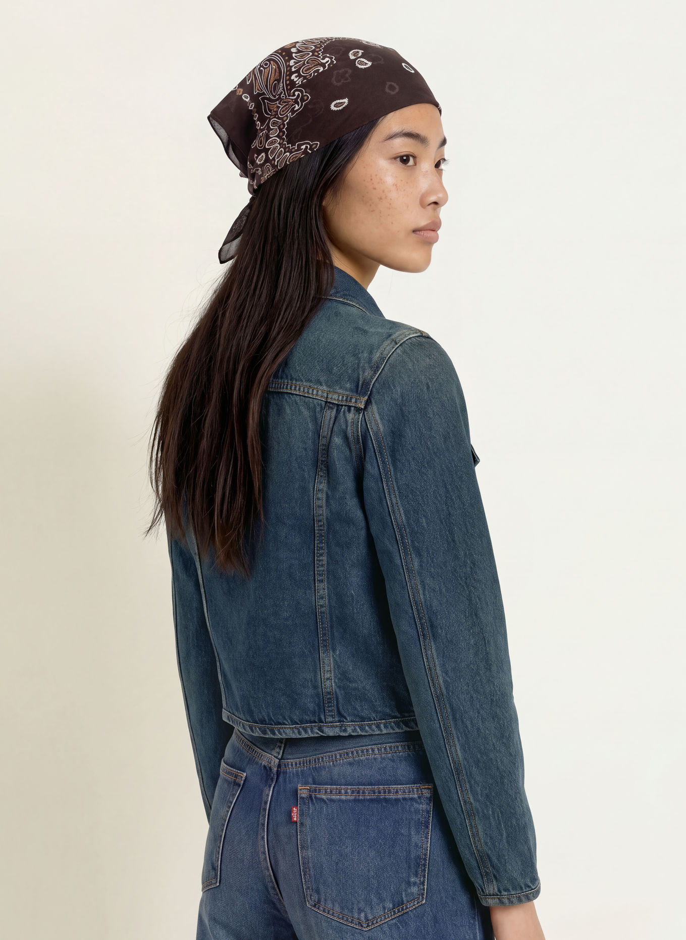 Levi's® Jeansjacke HAPPY: 01 Dark Indigo - Worn In
