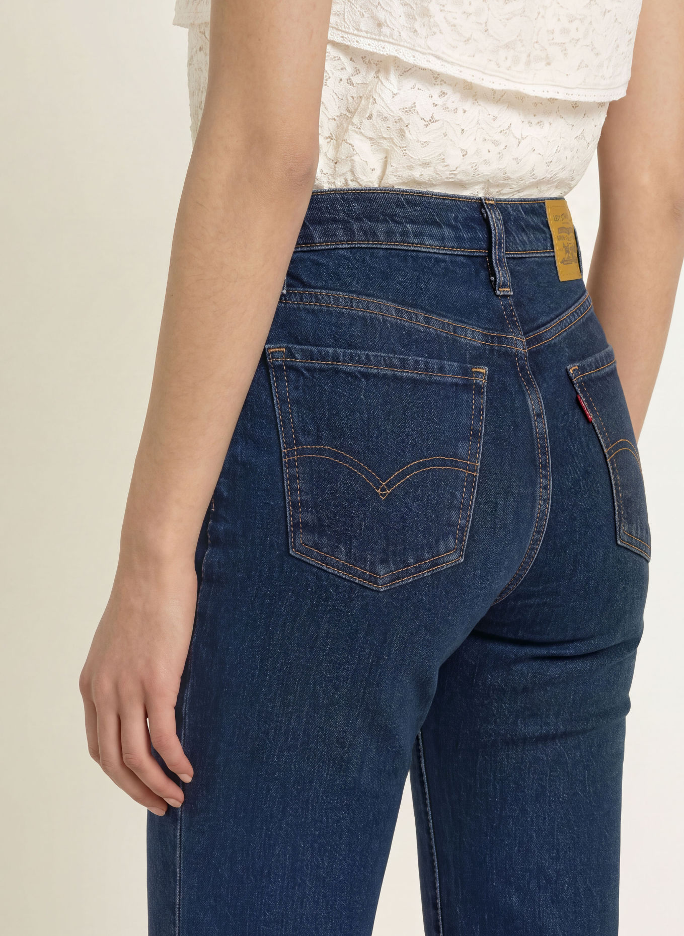 Levi's® Flared jeans PUDDLE SNAP FLARE: 03 Dark Indigo - Worn In