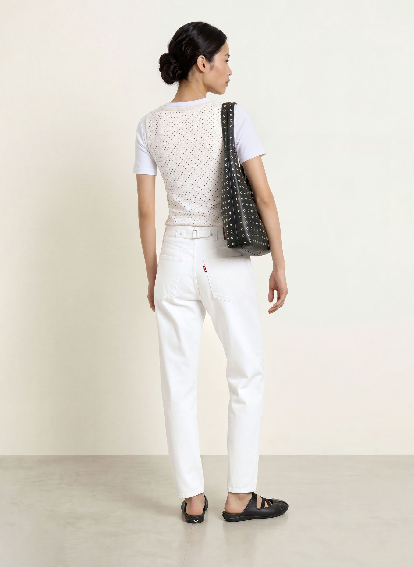 Levi's® Jean Mom LOOSE TAPER: 03 Whites