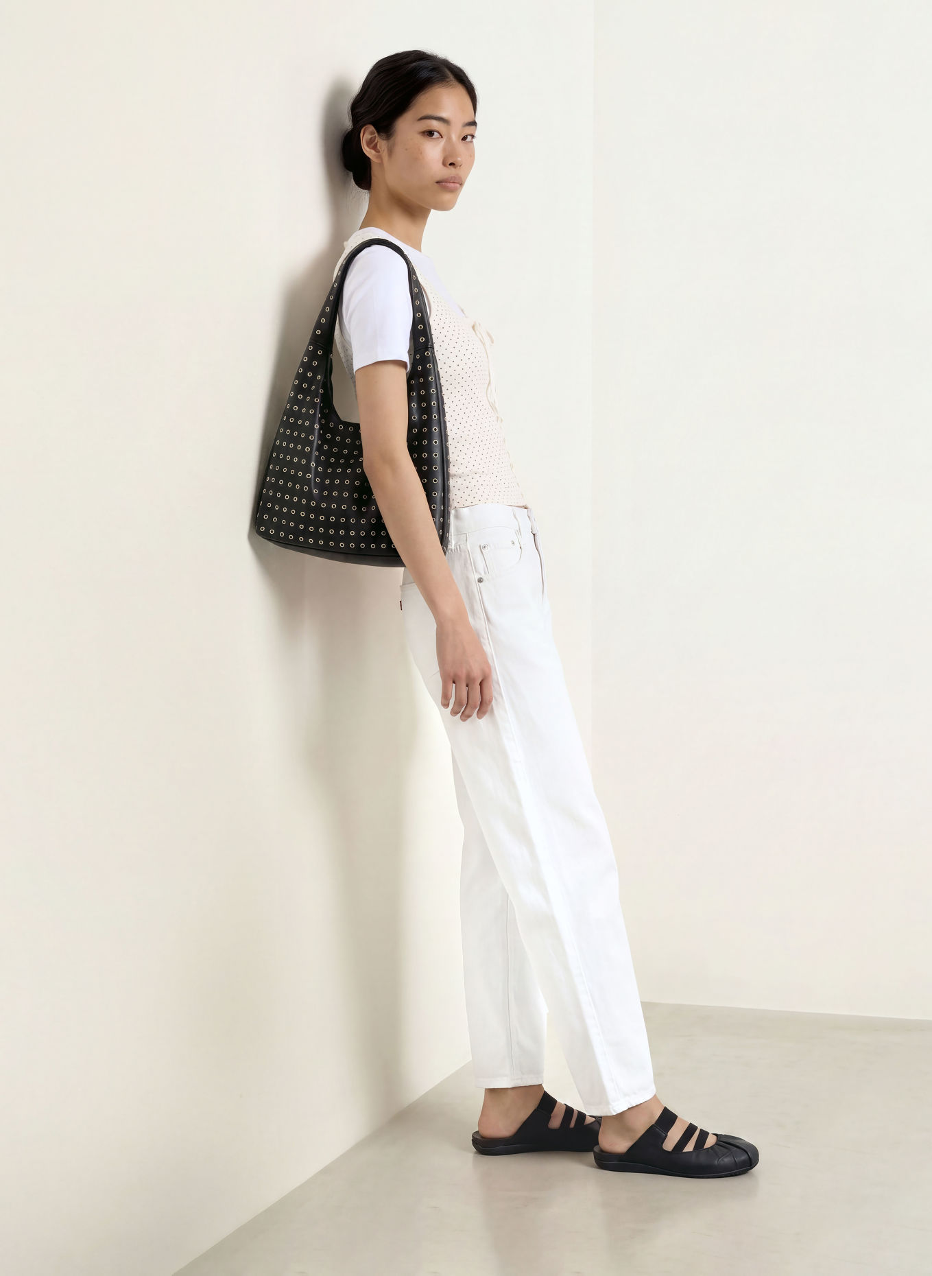 Levi's® Jean Mom LOOSE TAPER: 03 Whites