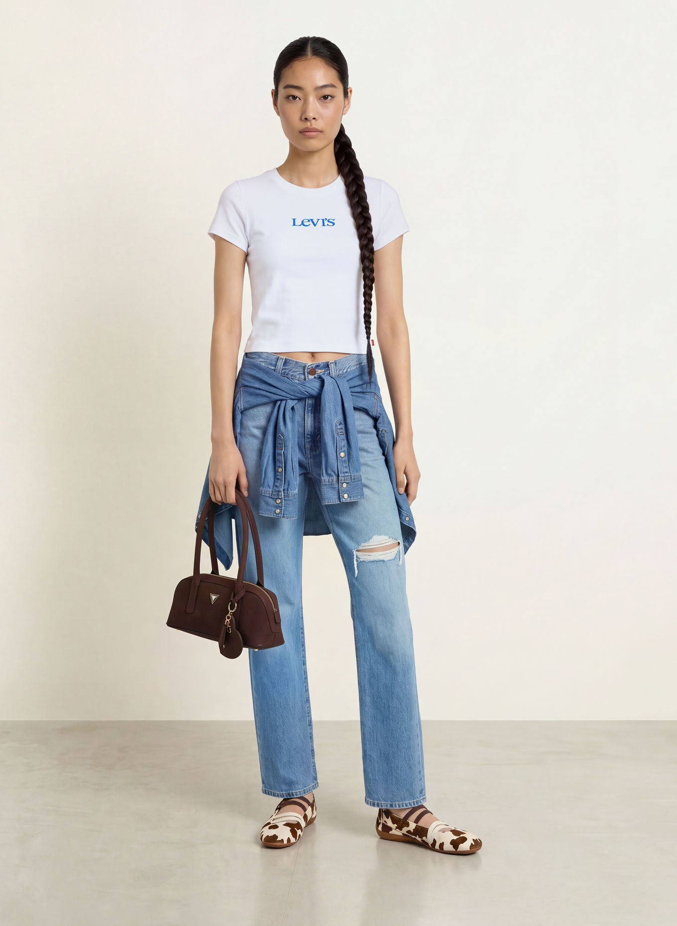Levi's® T-shirt: BLANC