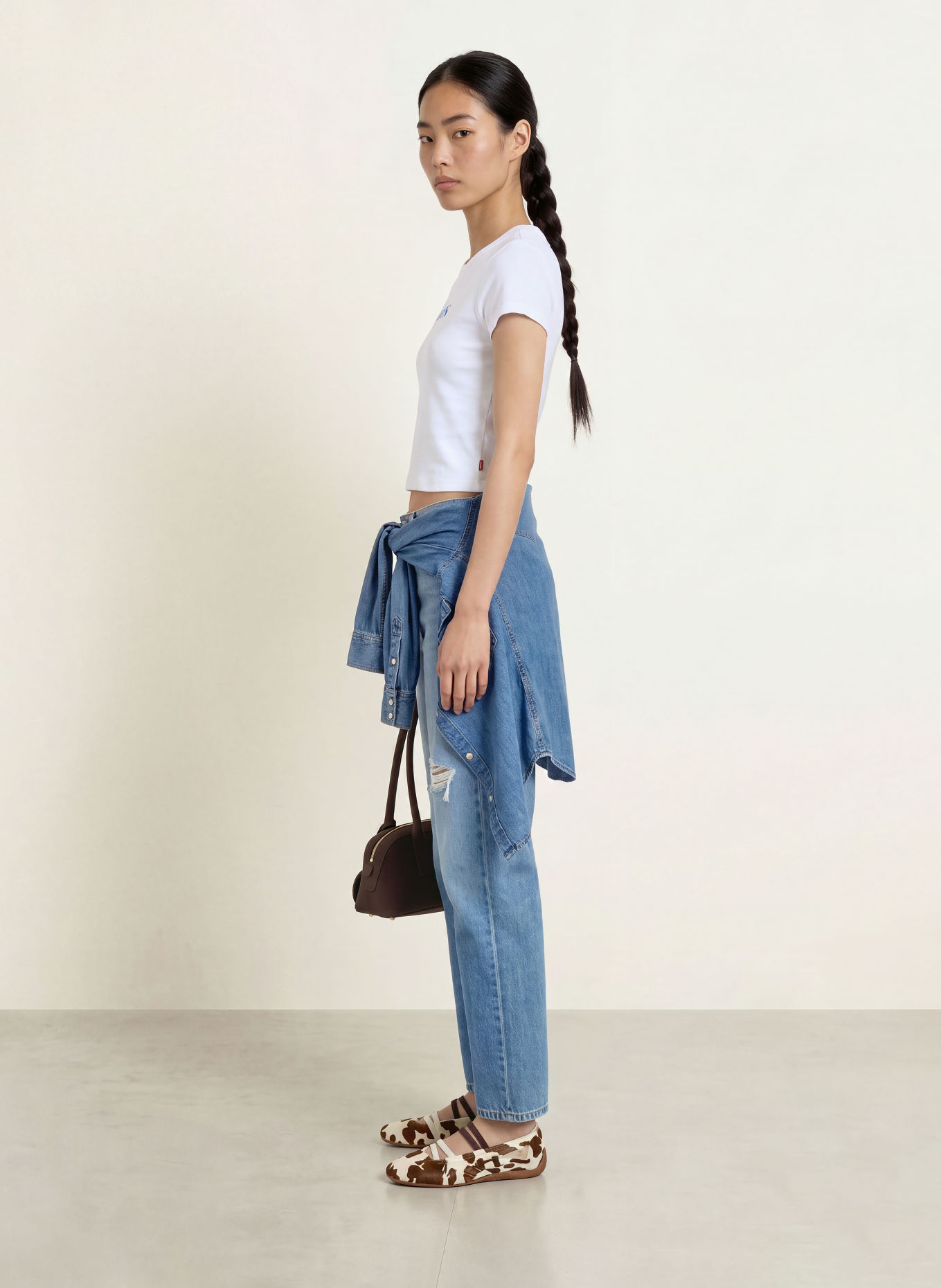 Levi's® T-shirt: BLANC