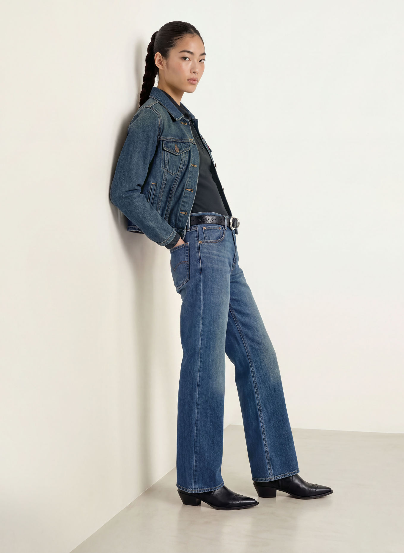 Levi's® Polo en jersey RORY: NOIR