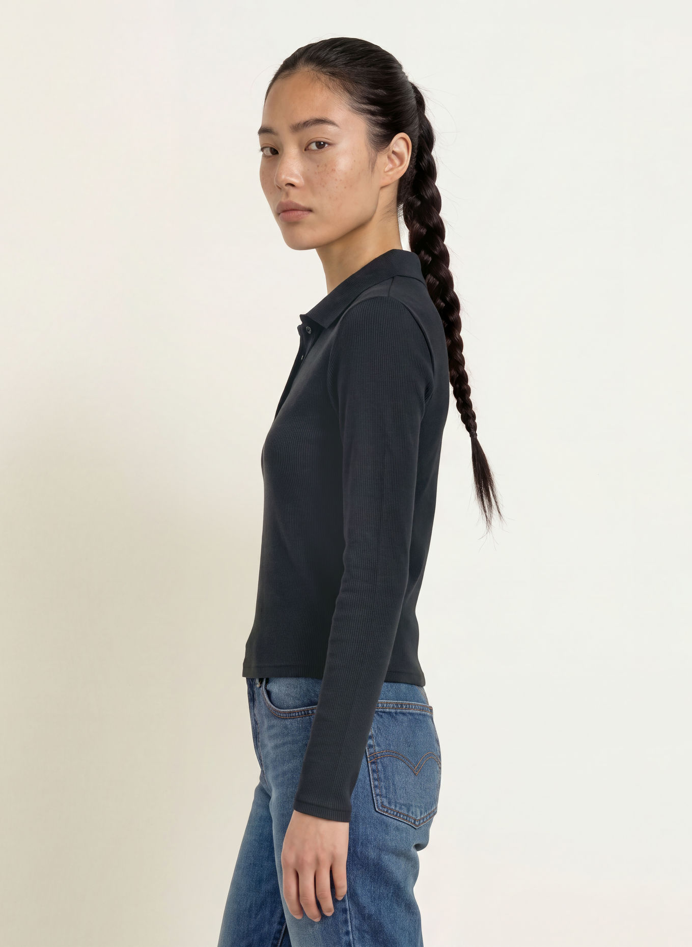 Levi's® Polo en jersey RORY: NOIR