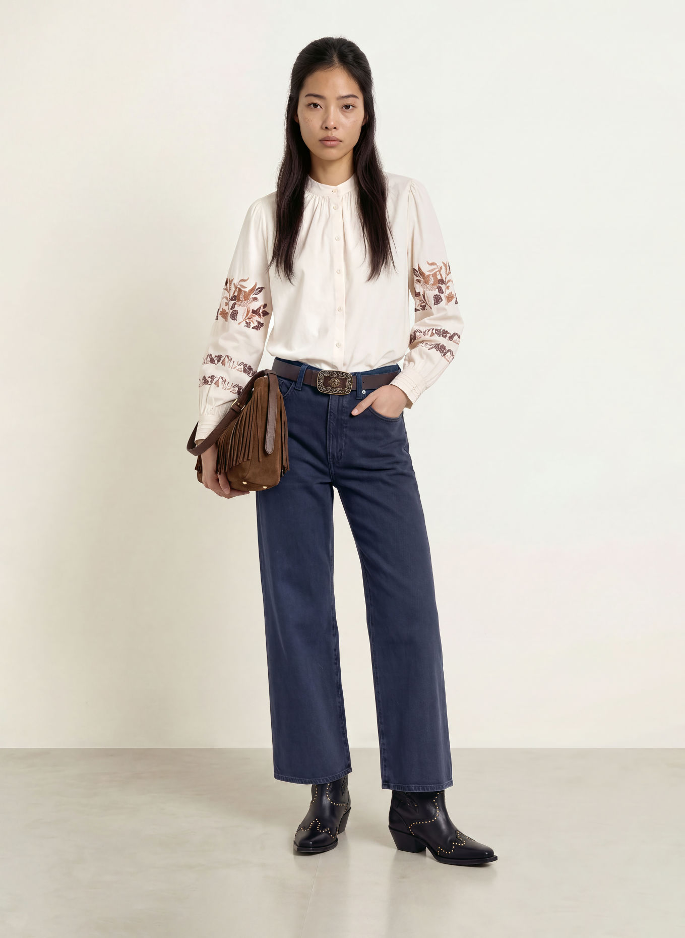 Levi's® Wide Leg Jeans CINCH: 00 Med Indigo - Worn In