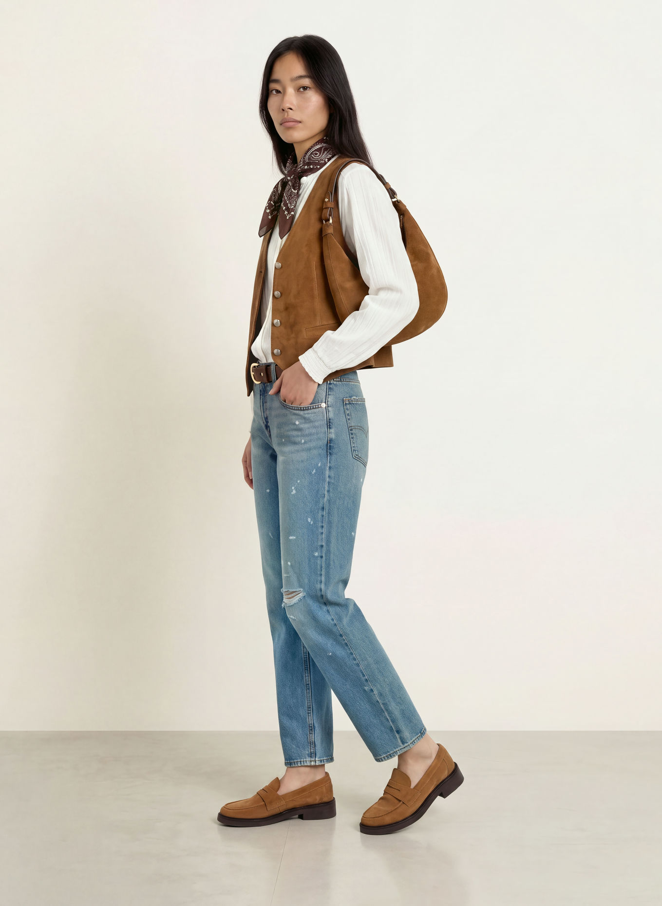 Levi's® Distressed jeans: 02 Med Indigo - Worn In