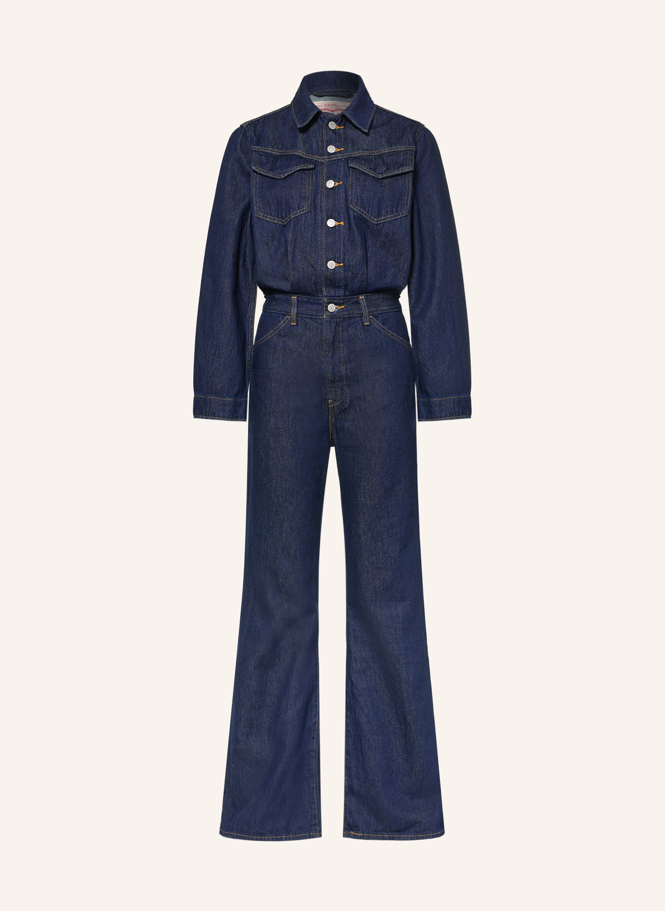Levi's® Jeans-Jumpsuit: DUNKELBLAU
