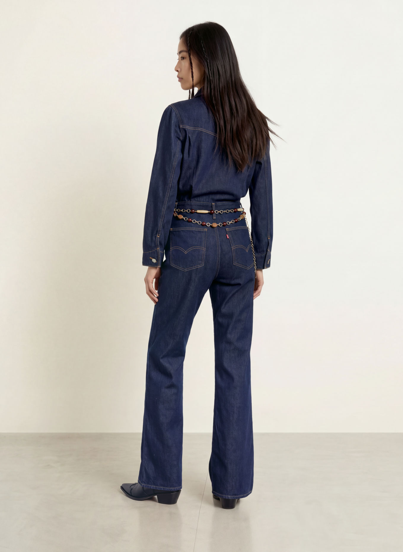 Levi's® Jeans-Jumpsuit: DUNKELBLAU