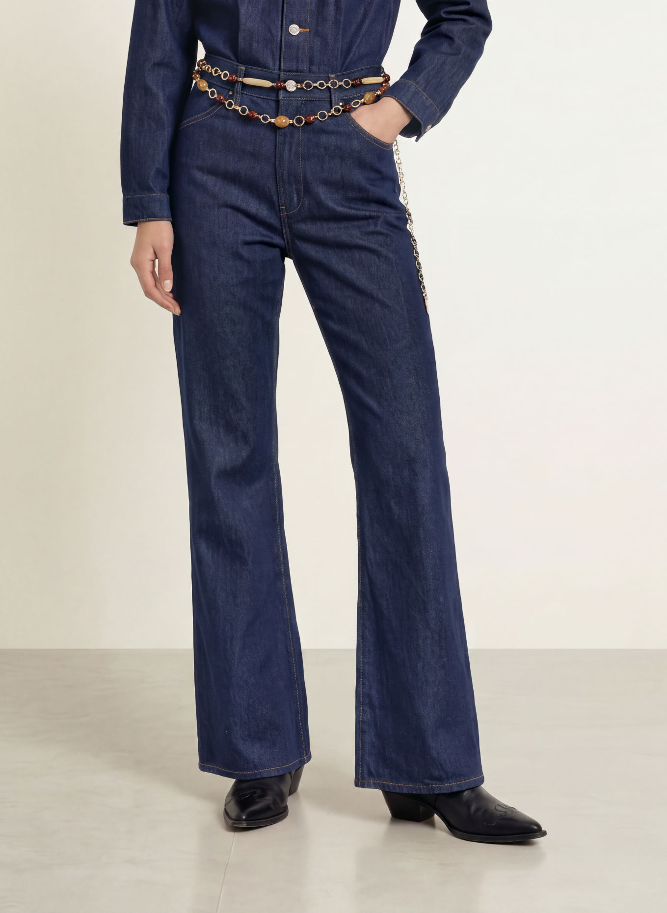 Levi's® Jeans-Jumpsuit: DUNKELBLAU
