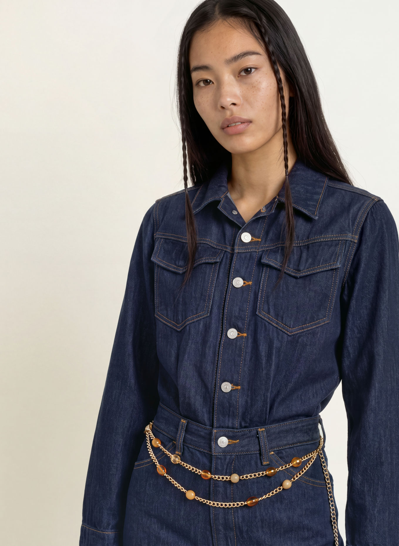 Levi's® Jeans-Jumpsuit: DUNKELBLAU
