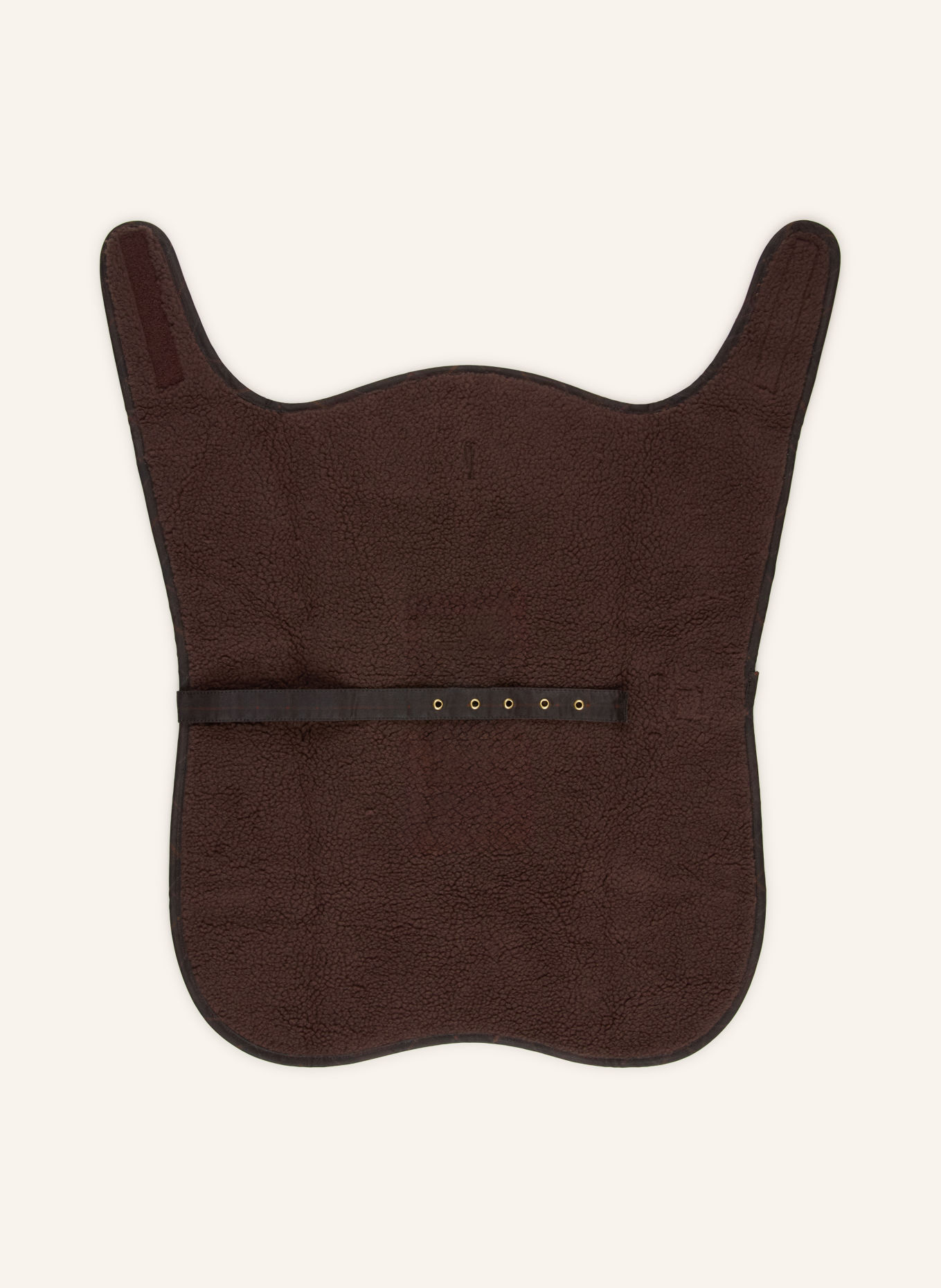 Barbour Hundemantel TARTAN WAX: DUNKELBRAUN / GOLD / BRAUN