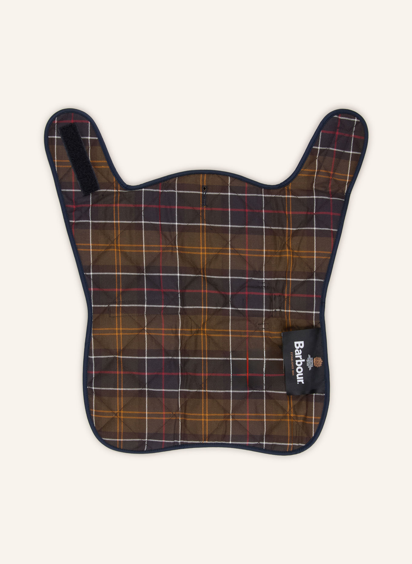 Barbour Hundemantel SMALL: DUNKELBLAU / ROT / DUNKELGRÜN