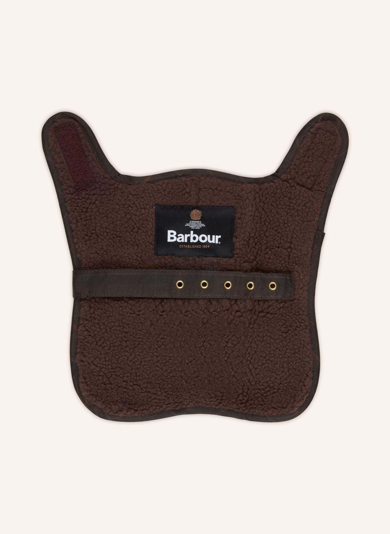 Barbour Hundemantel XS: DUNKELBRAUN / CAMEL / DUNKELGRÜN