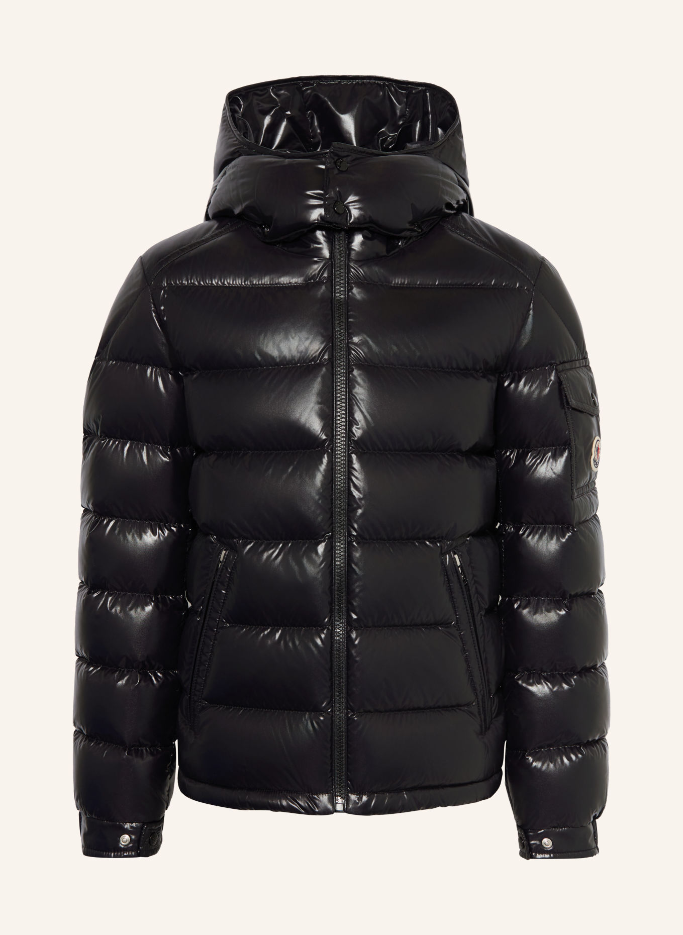 MONCLER enfant NEW MAYA Down Jacket with Detachable Hood: BLACK
