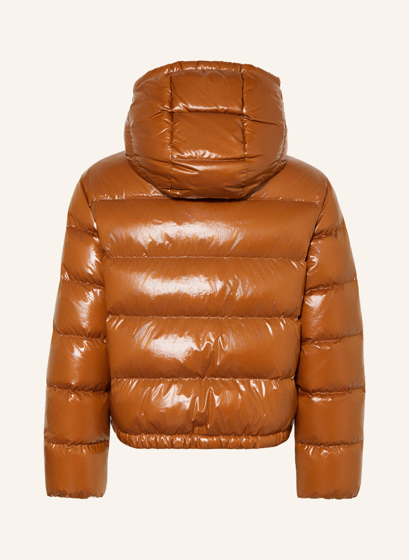 MONCLER enfant Doudoune NEW ANDRO à capuche amovible: MARRON