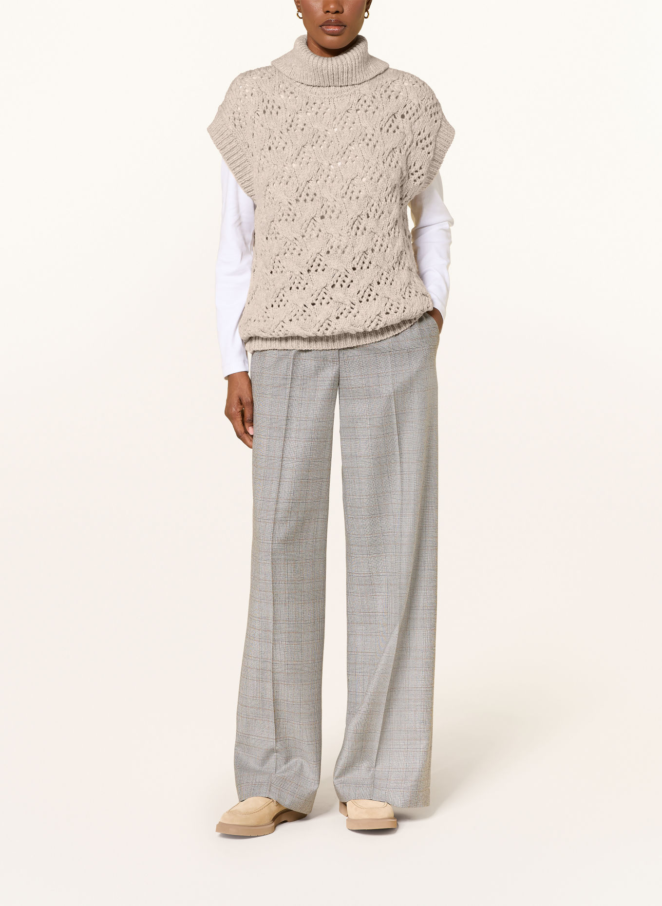 PESERICO Pullunder: BEIGE