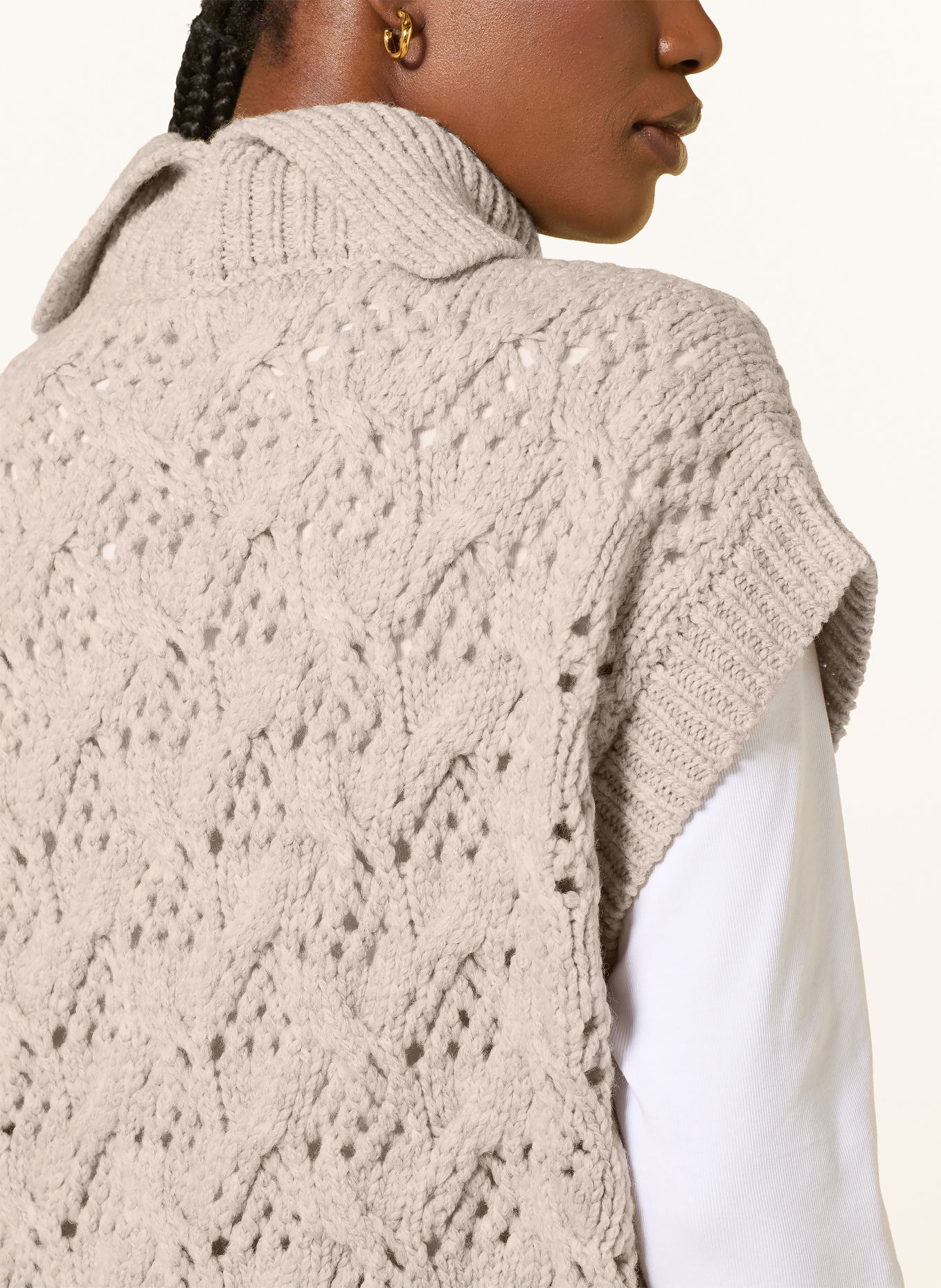 PESERICO Pullunder: BEIGE