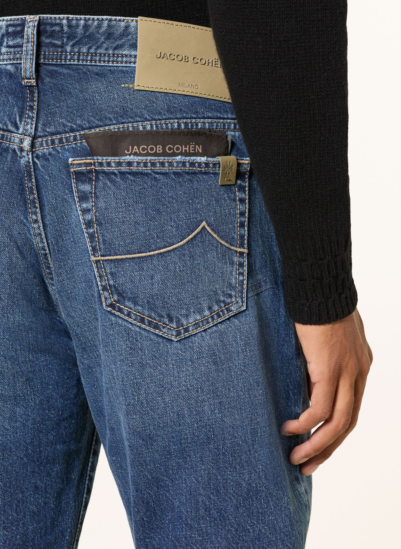 JACOB COHEN Jeans CHRIS Straight Fit: 200D MEDIUM BLUE