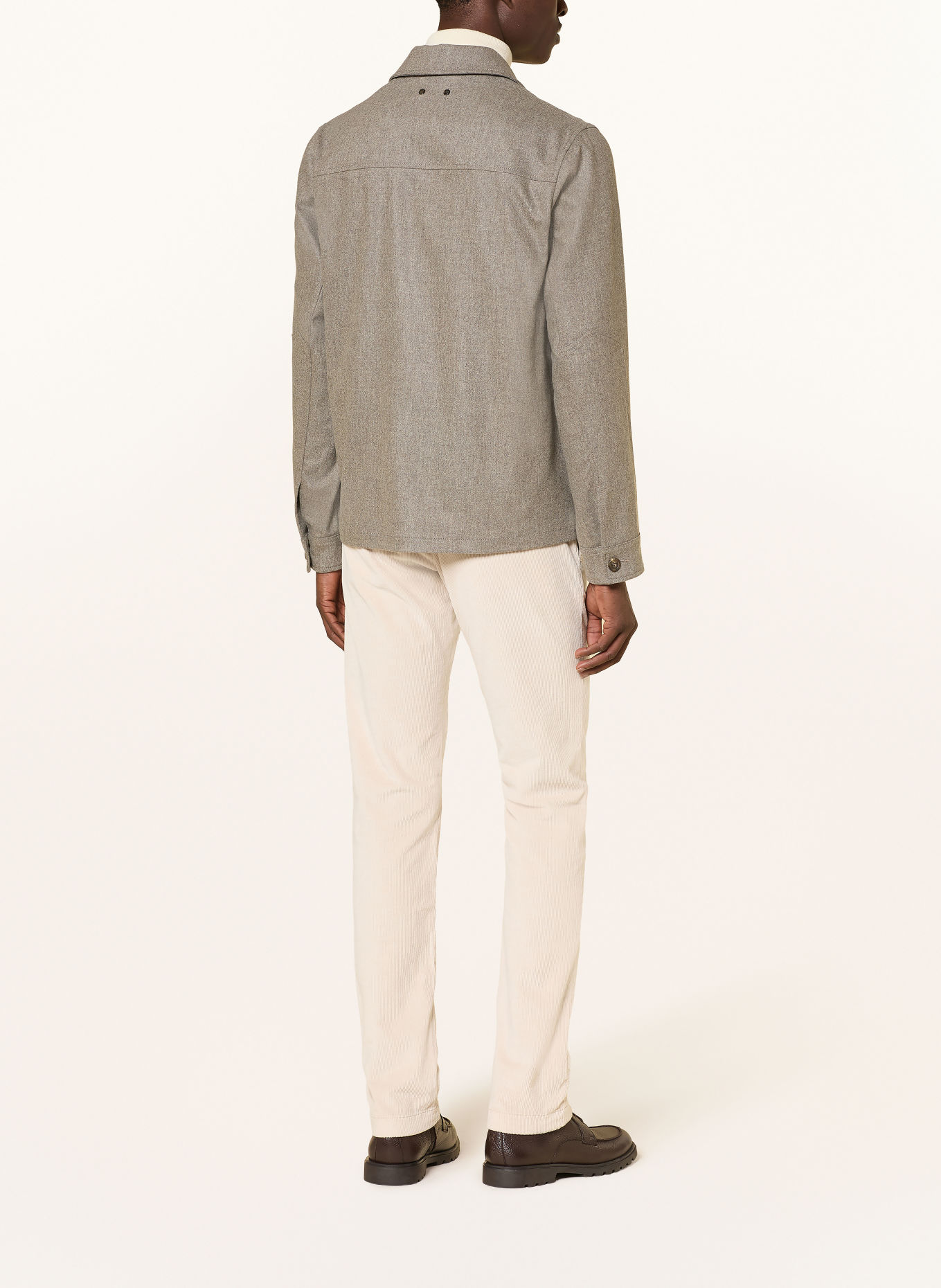 JACOB COHEN Overshirt: TAUPE