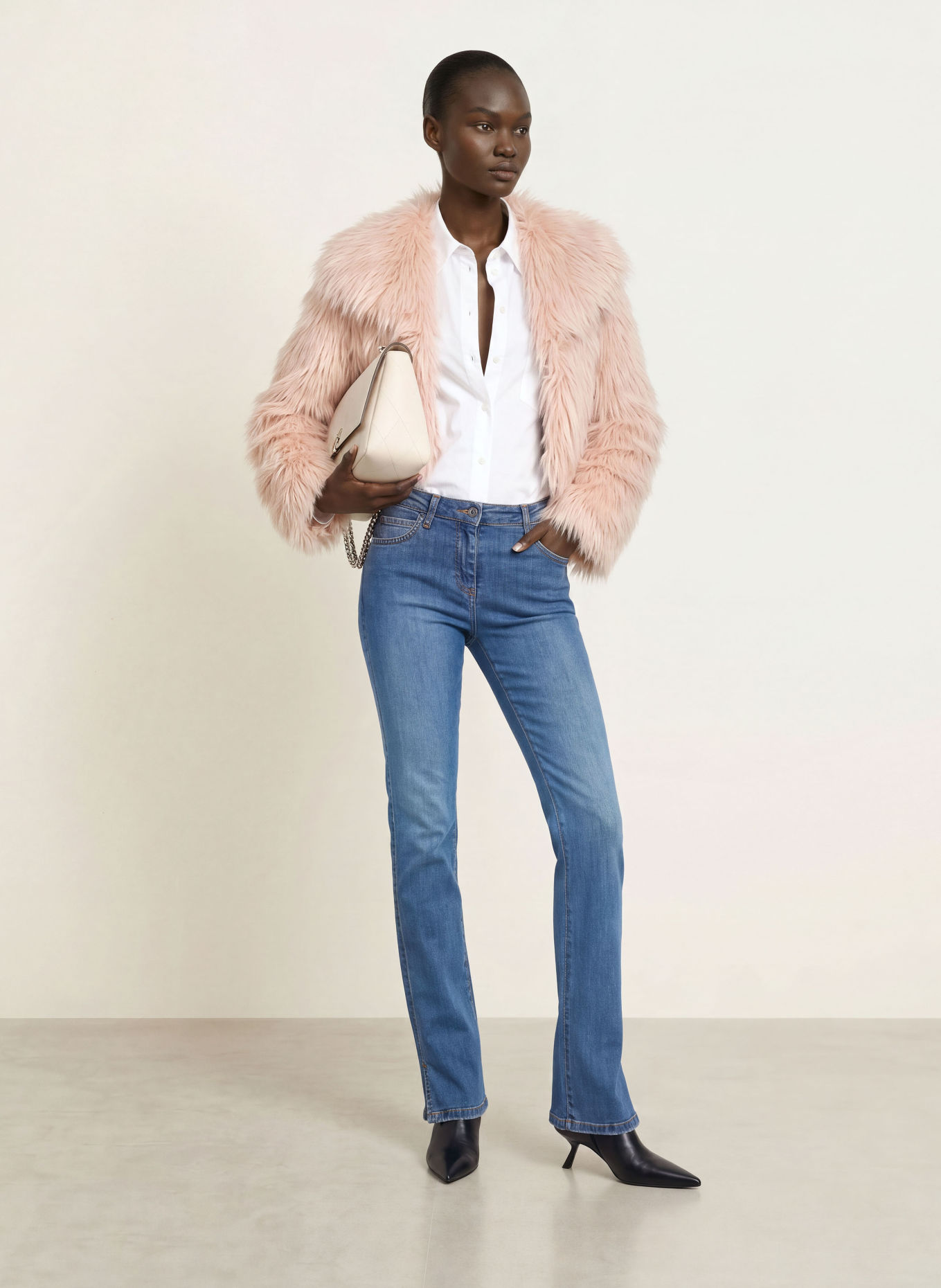 PATRIZIA PEPE Skinny jeans: CB41 MEDIUM BLUE WASH