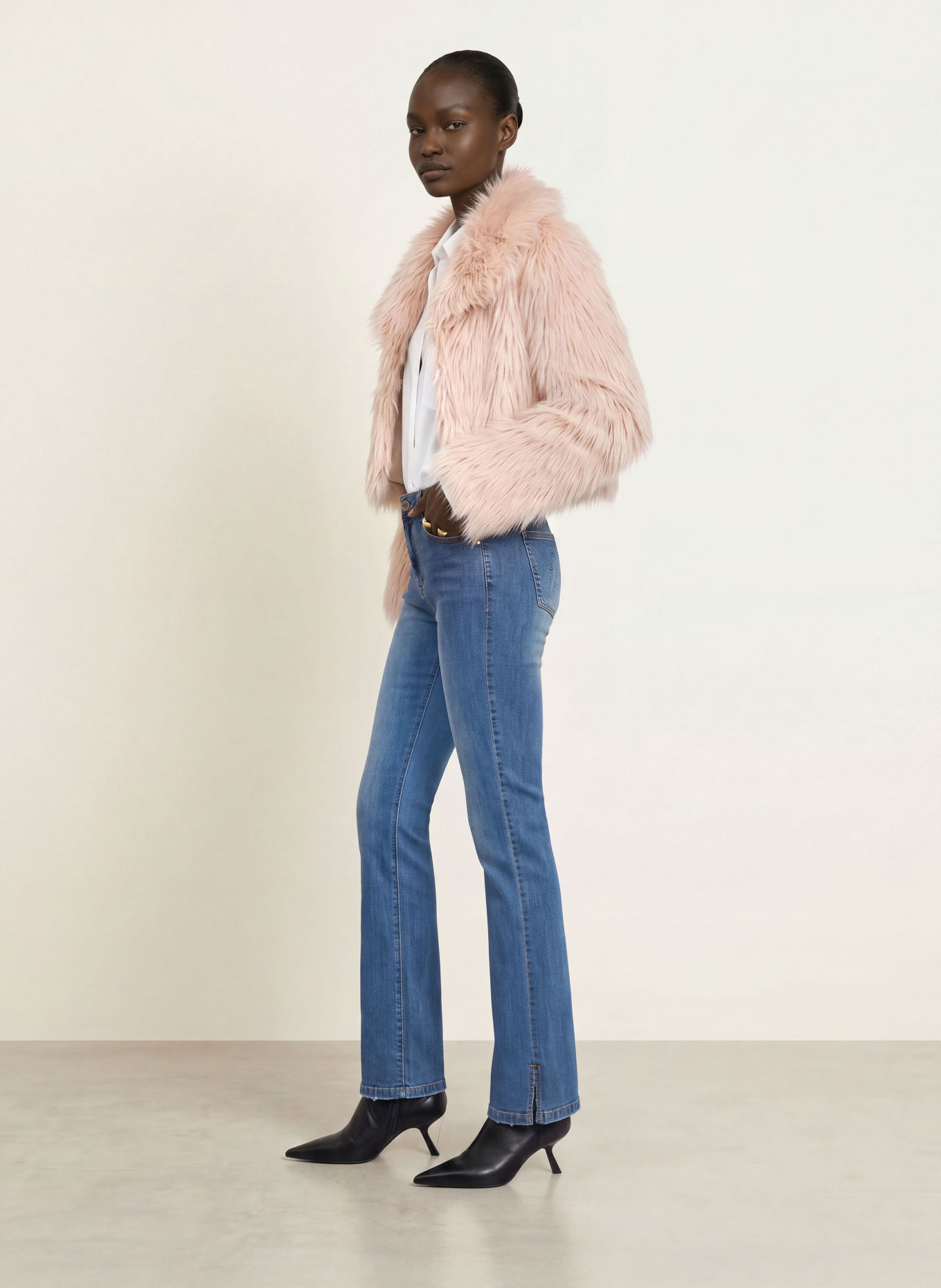 PATRIZIA PEPE Skinny jeans: CB41 MEDIUM BLUE WASH