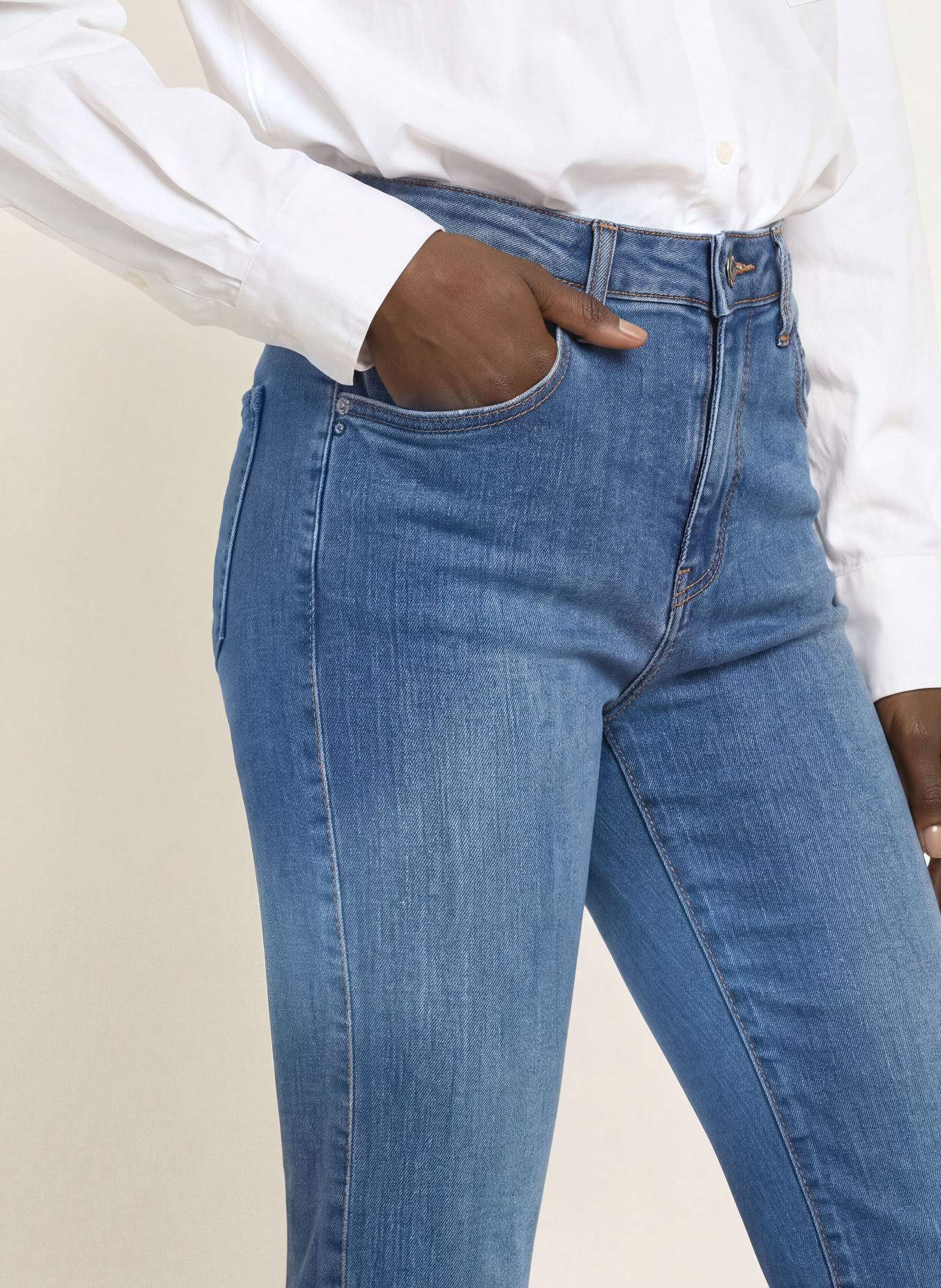 PATRIZIA PEPE Skinny jeans: CB41 MEDIUM BLUE WASH