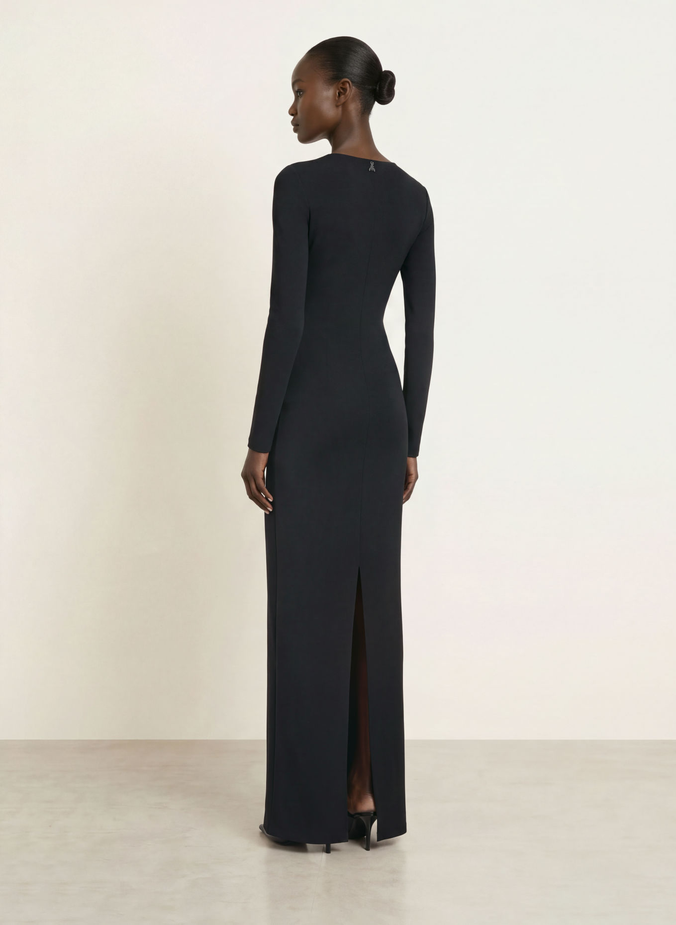PATRIZIA PEPE Jerseykleid: SCHWARZ