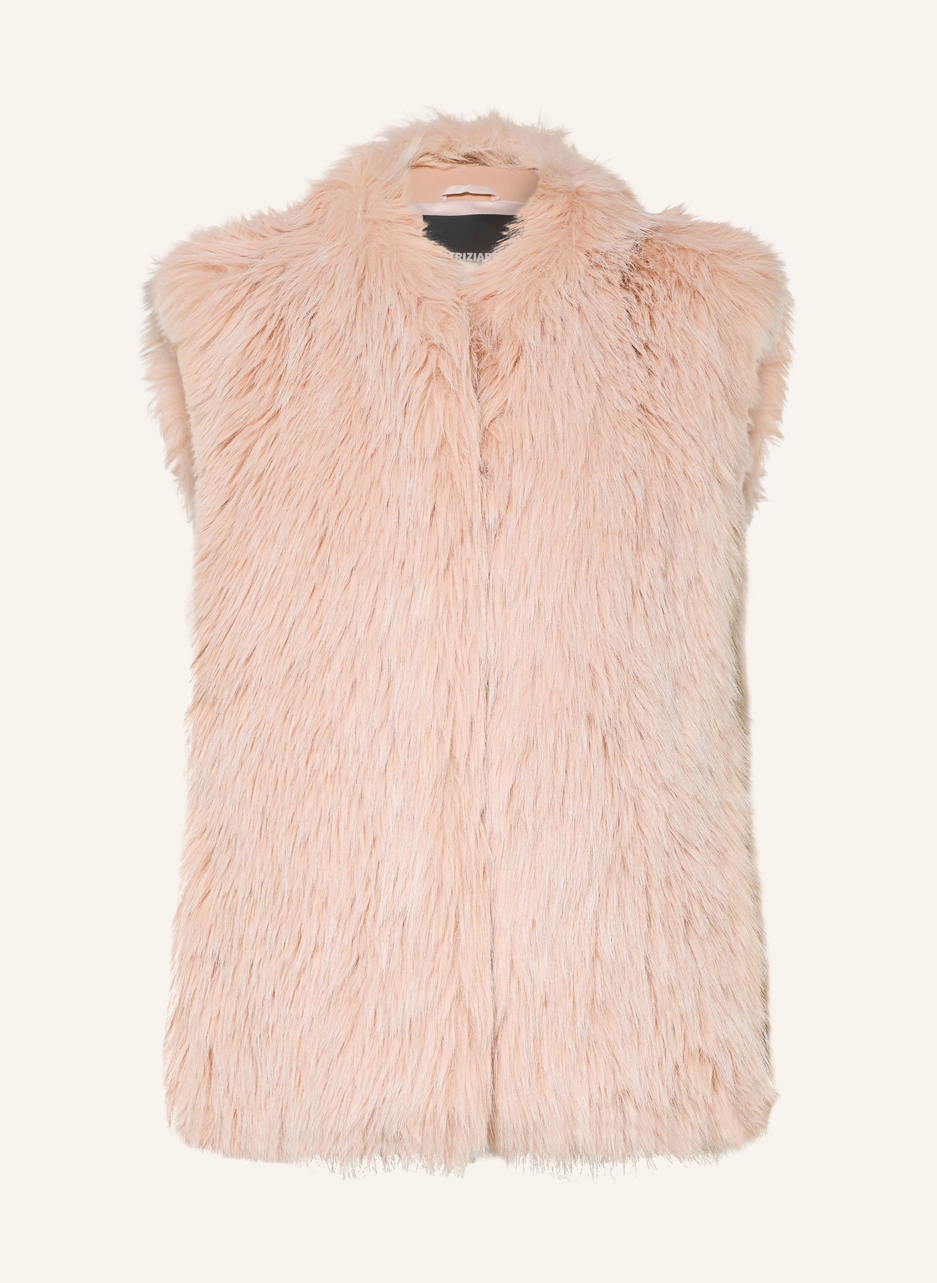 PATRIZIA PEPE Faux Fur Vest: ROSE
