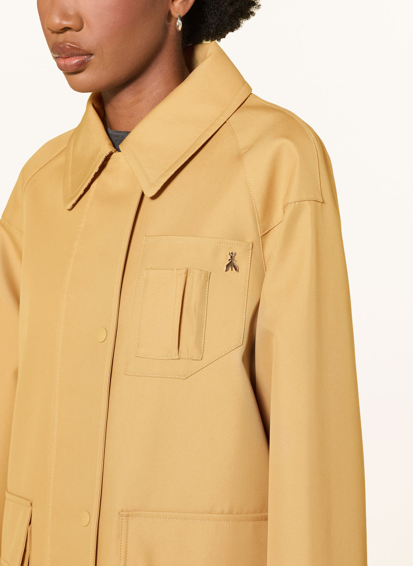PATRIZIA PEPE Field jacket: CAMEL