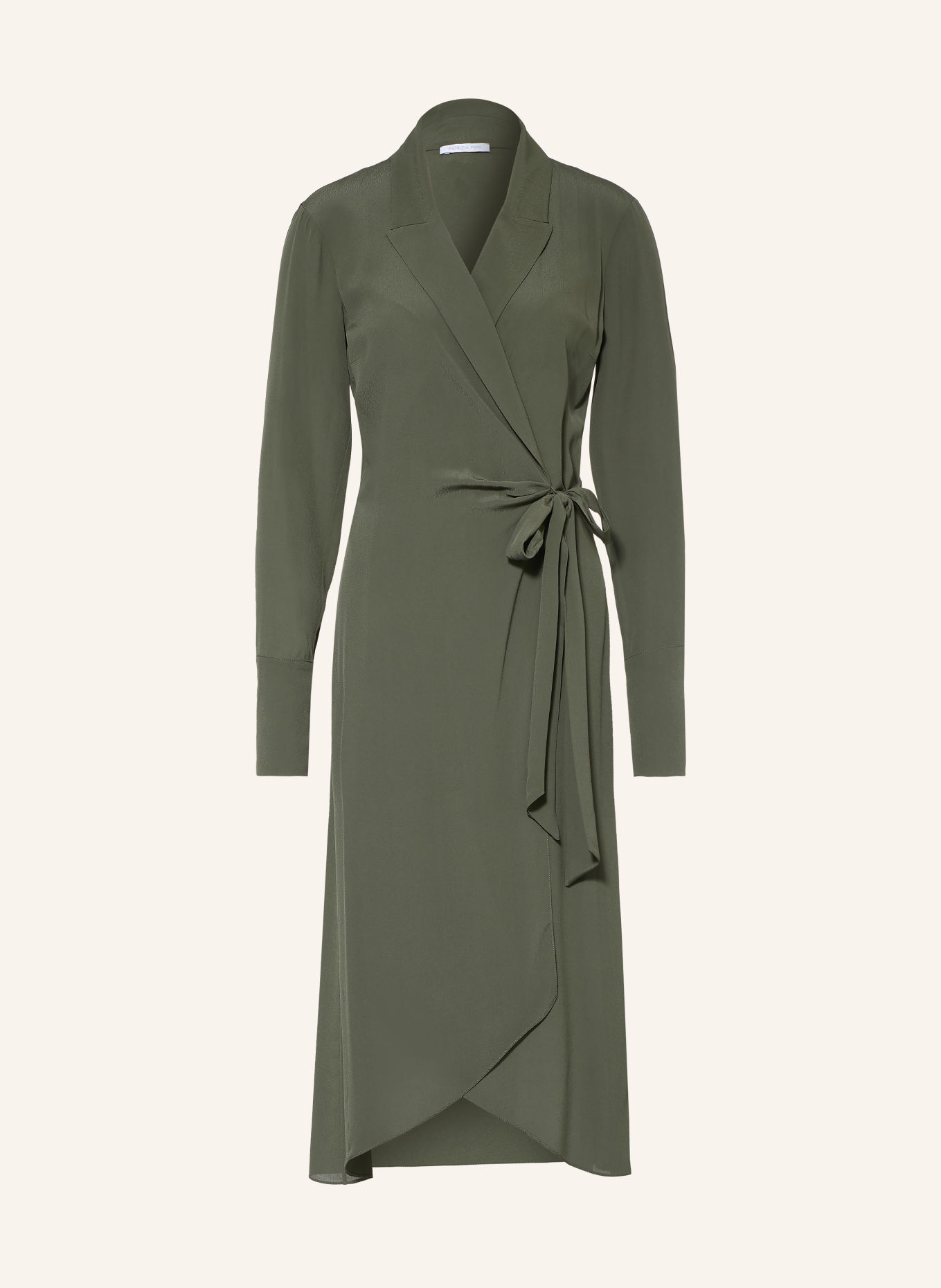 PATRIZIA PEPE Wickelkleid: KHAKI