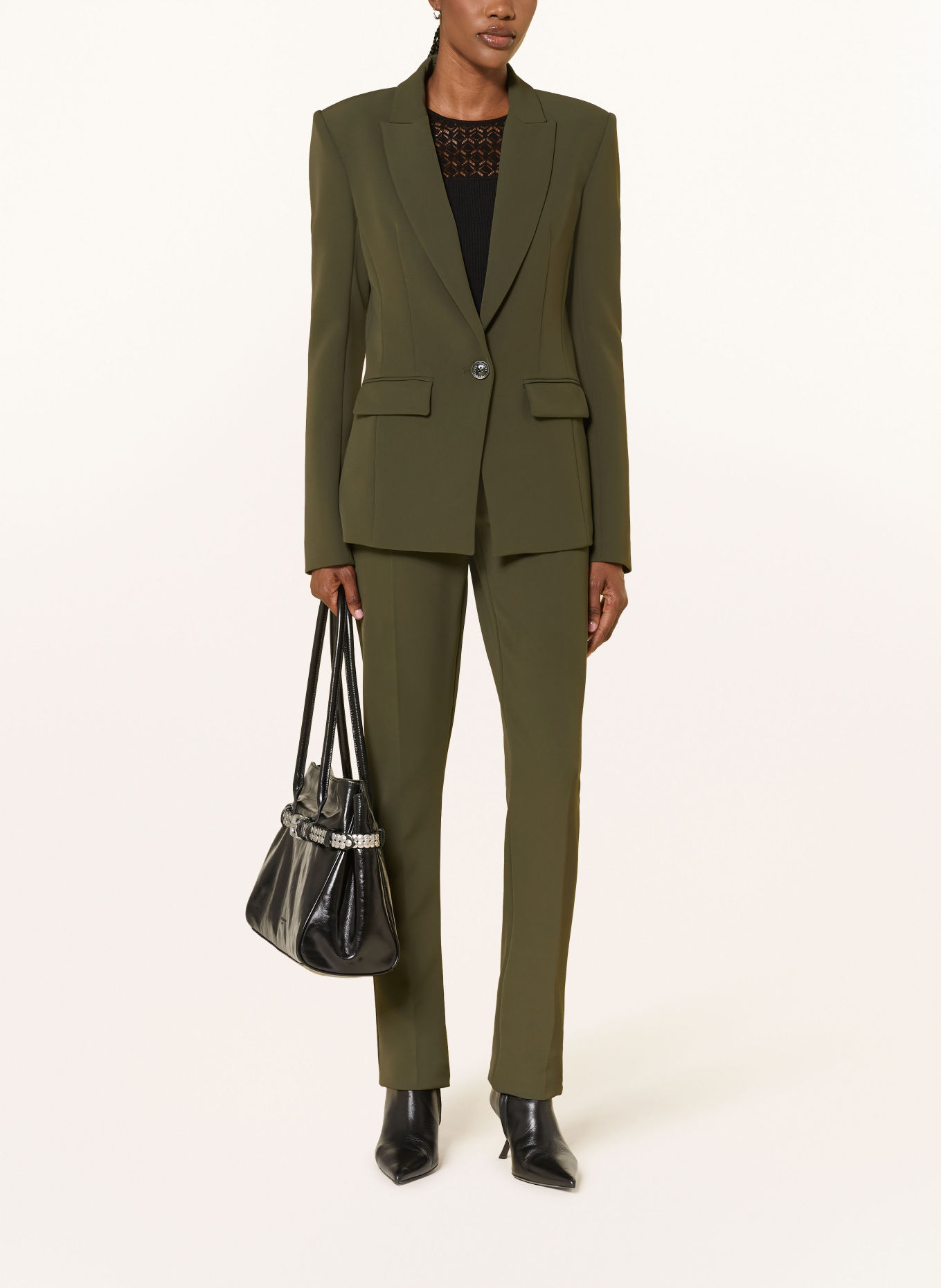 PATRIZIA PEPE Blazer: OLIVE