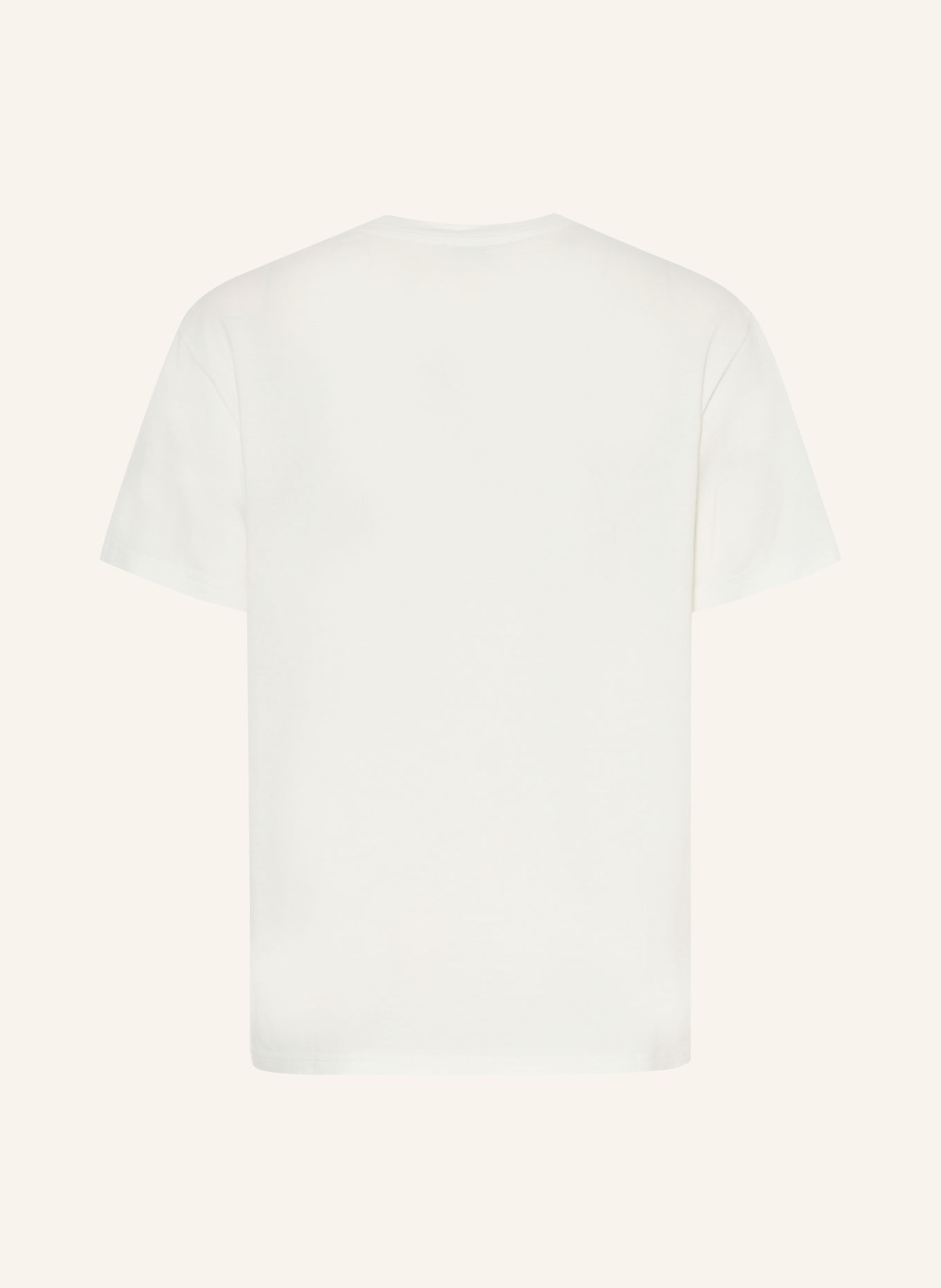 DOLCE & GABBANA T-Shirt: WEISS / DUNKELROT