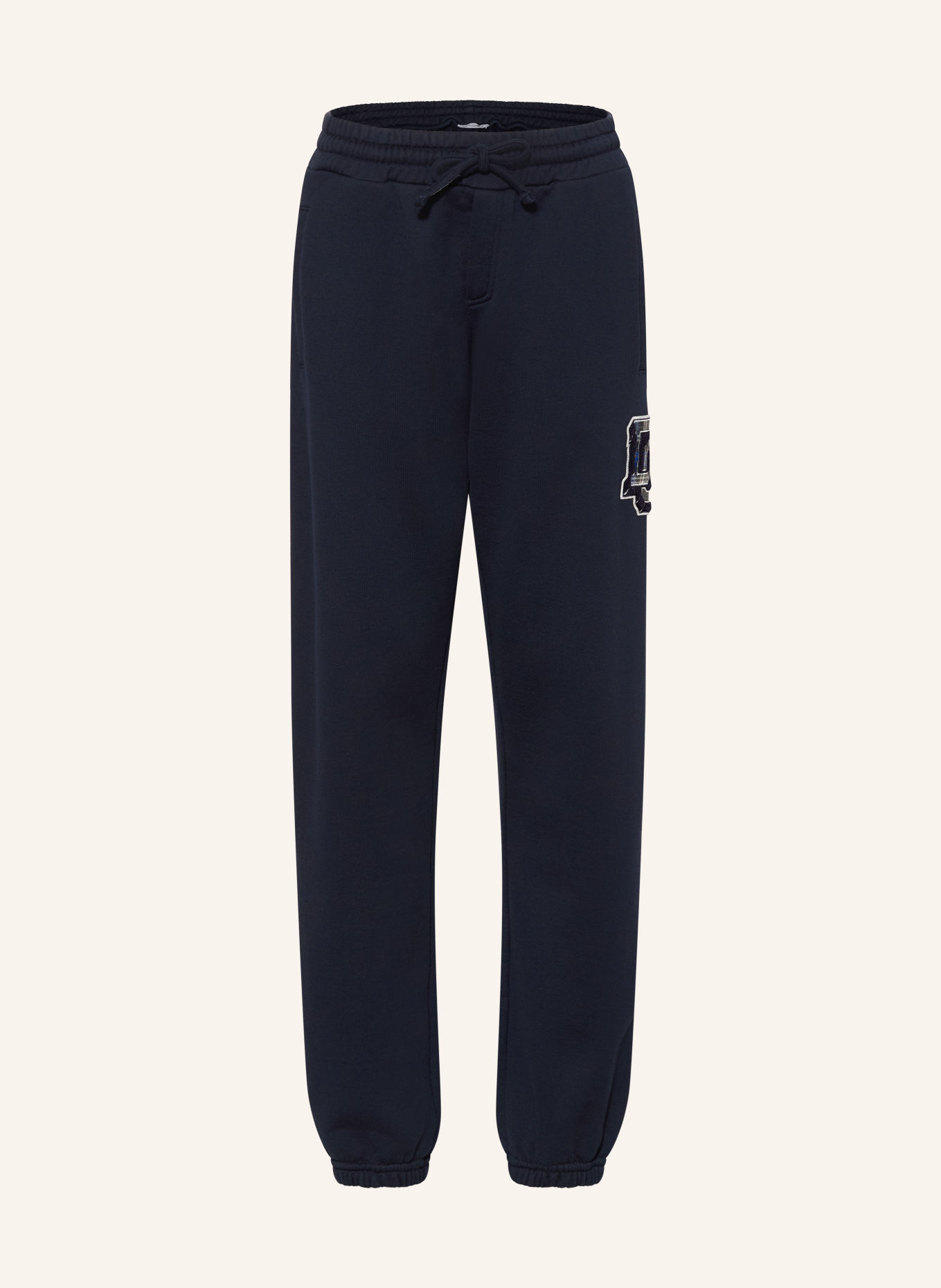 DOLCE & GABBANA Pantaloni de trening: ALBASTRU ÎNCHIS