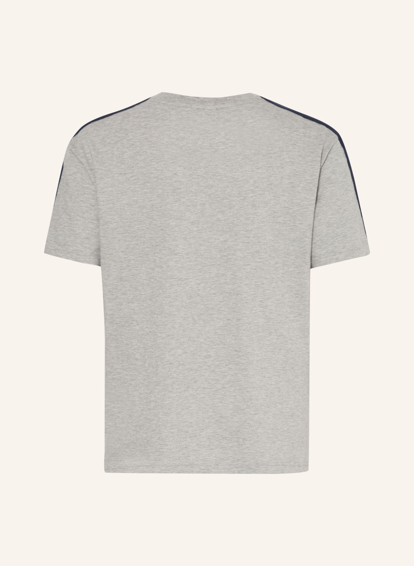 DOLCE & GABBANA T-Shirt: GRAU / DUNKELBLAU