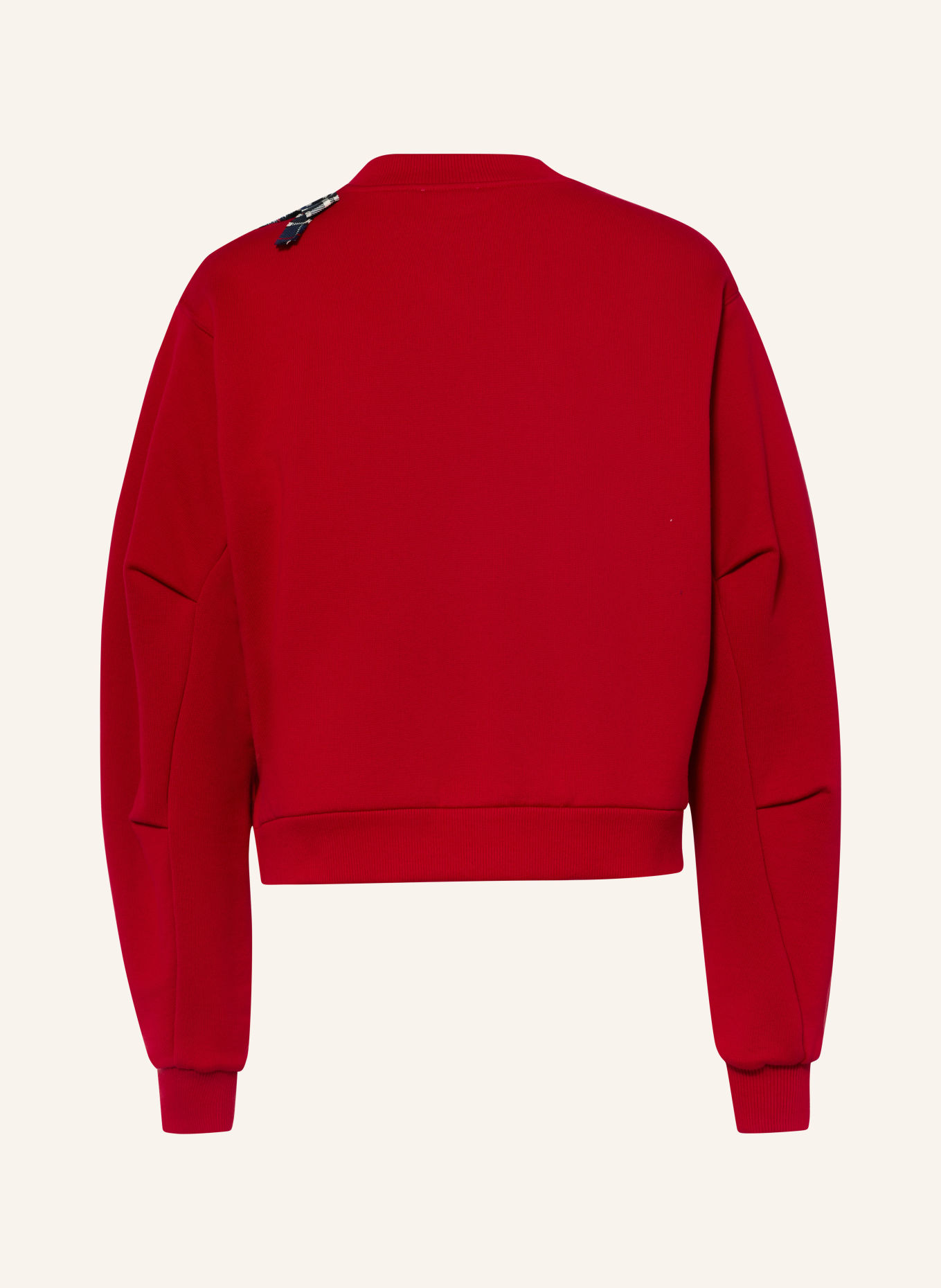 DOLCE & GABBANA Sweatshirt: ROT / DUNKELBLAU / WEISS