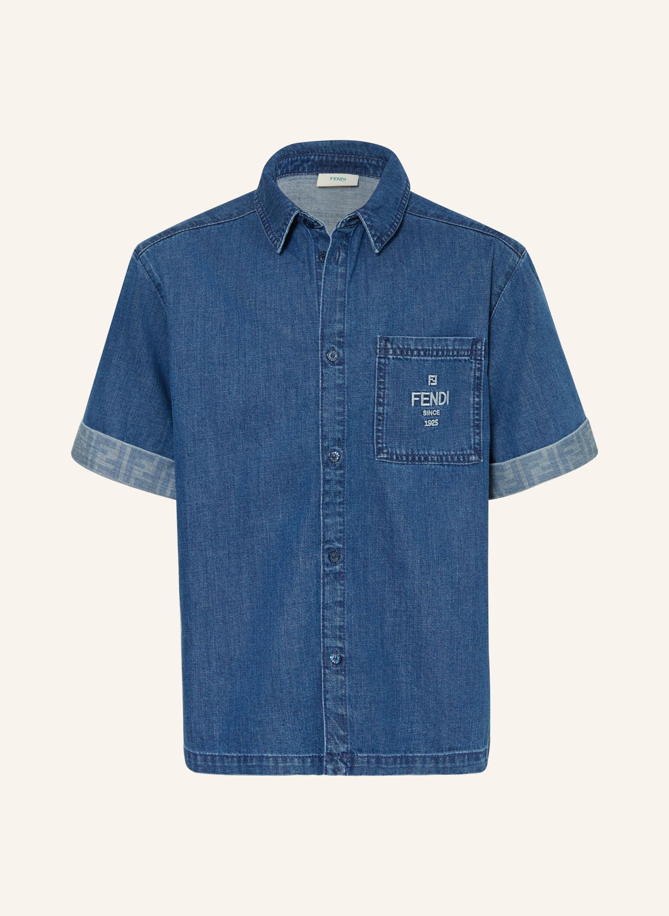 FENDI Jeanshemd: BLAU
